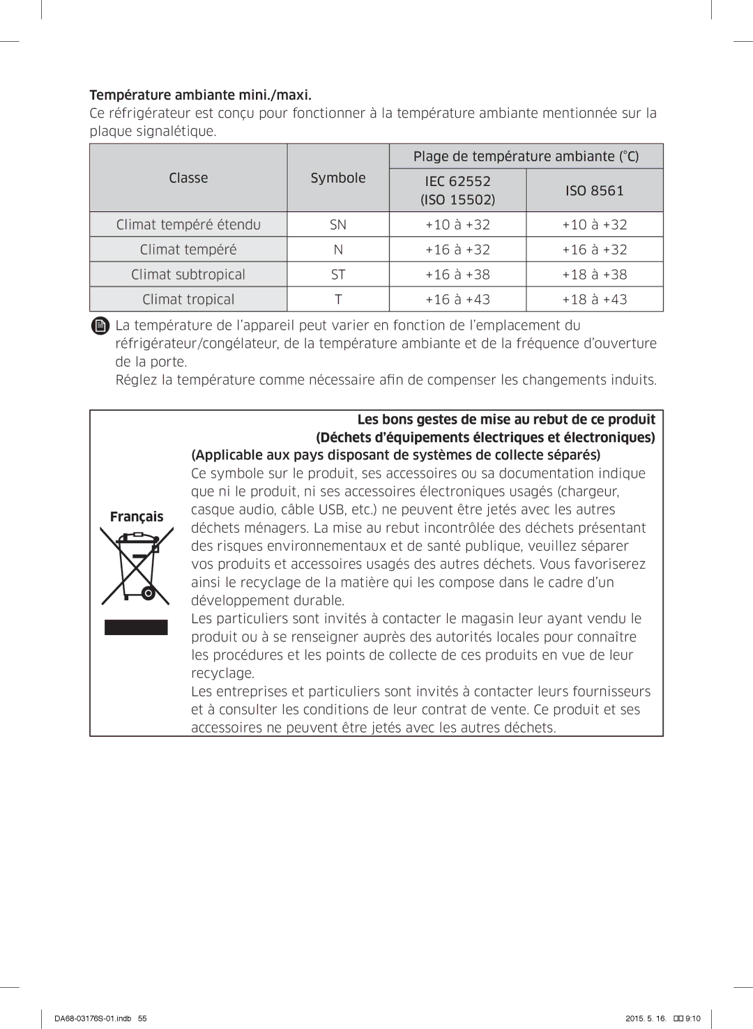 Samsung RH56J6917SL/ZA manual DA68-03176S-01.indb 2015 910 