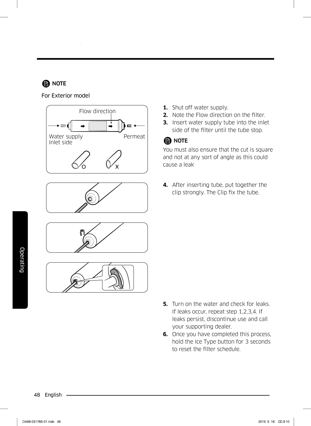 Samsung RH56J6917SL/ZA manual Operating 