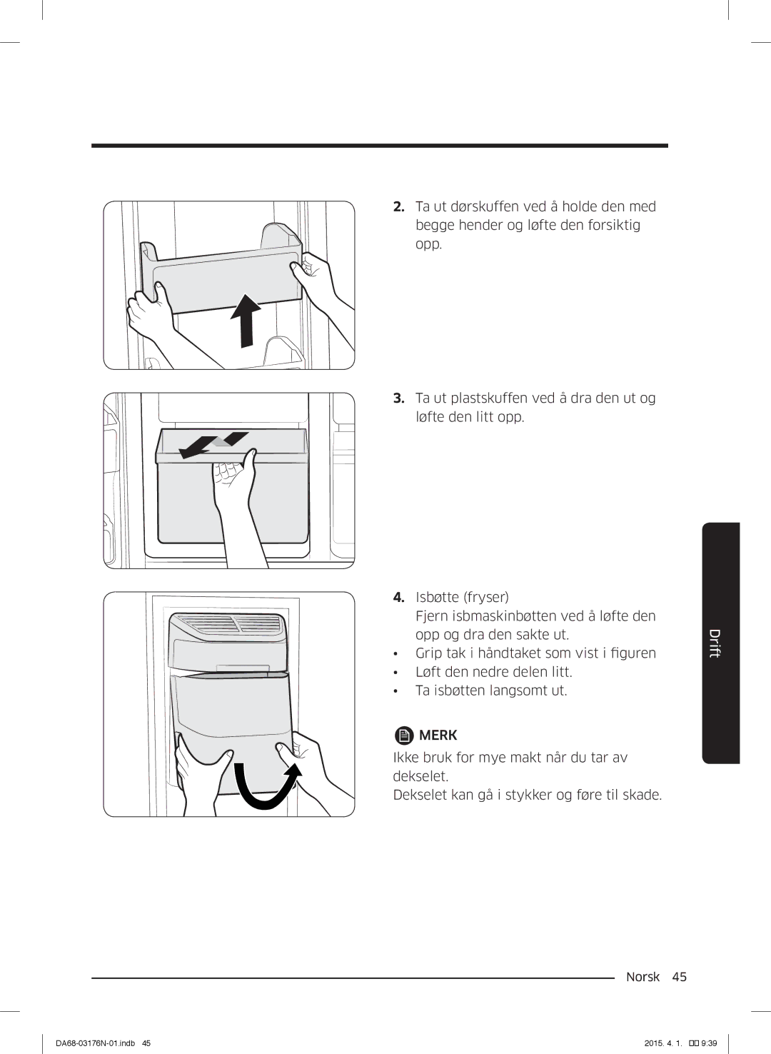 Samsung RH56J69187F/EF manual Merk 