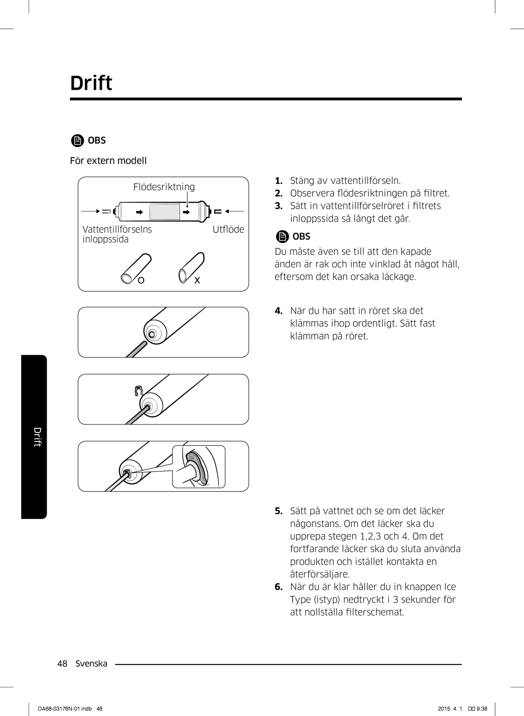 Samsung RH56J69187F/EF manual Drift 