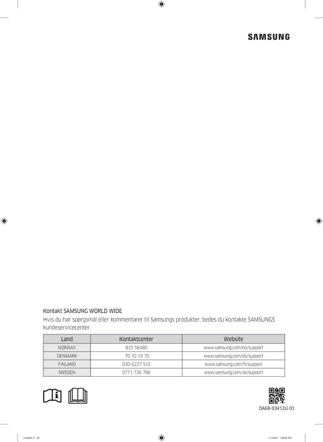 Samsung RH58K6697SL/EE manual Untitled-27 14/2017 34046 PM 