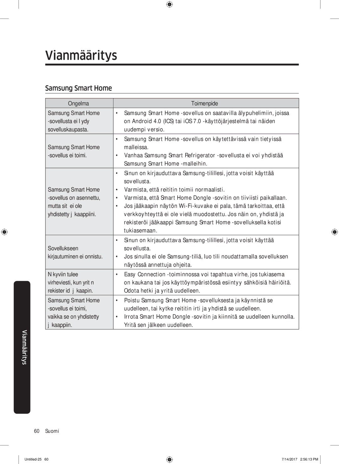 Samsung RH58K6697SL/EE manual Untitled-25 14/2017 25613 PM 