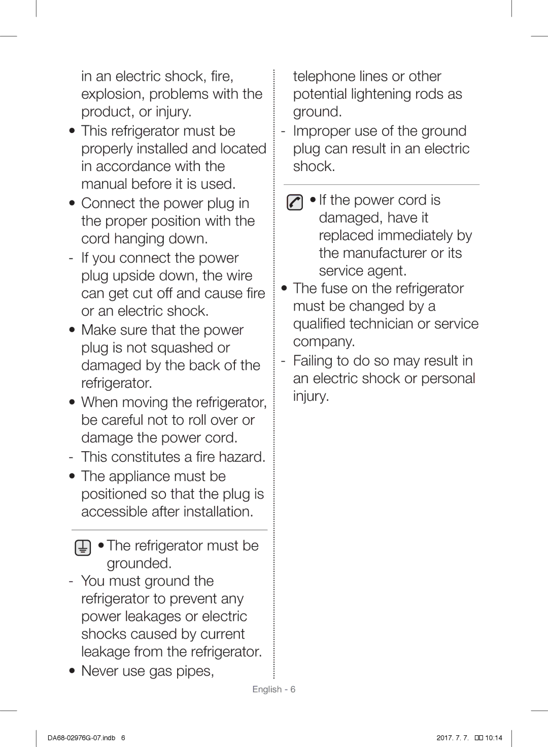 Samsung RH77H90507F/LR, RH77H90507F/ZA, RH77H90507F/MR, RH77H90507F/SG, RH77H90507F/AE manual English 