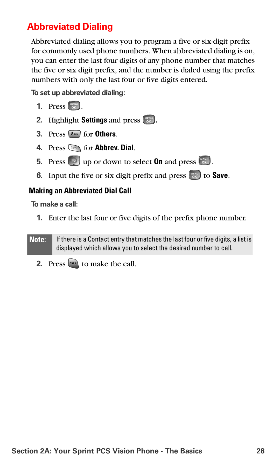 Samsung RL-A760 manual Abbreviated Dialing, Making an Abbreviated Dial Call, To set up abbreviated dialing, To make a call 