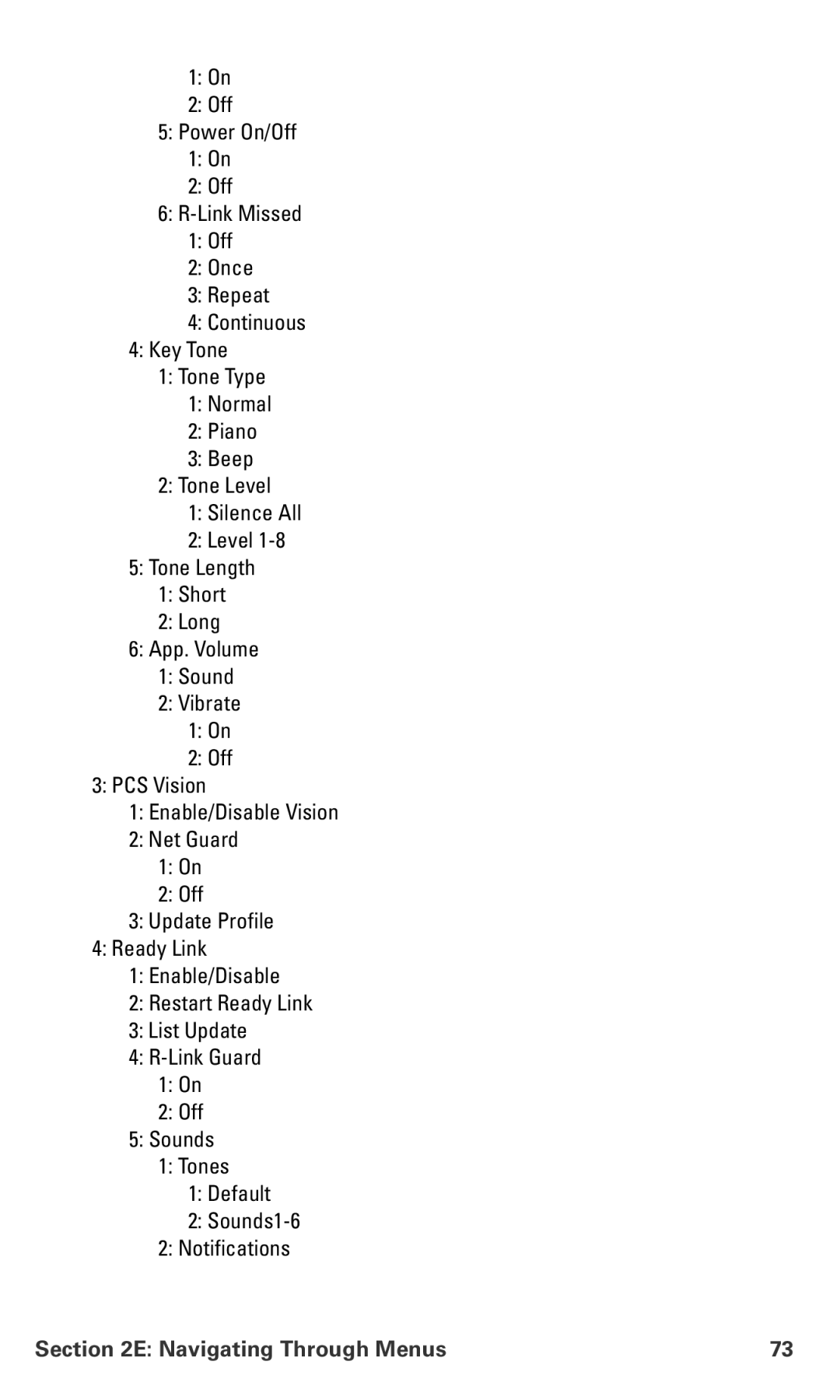 Samsung RL-A760 manual Navigating Through Menus 