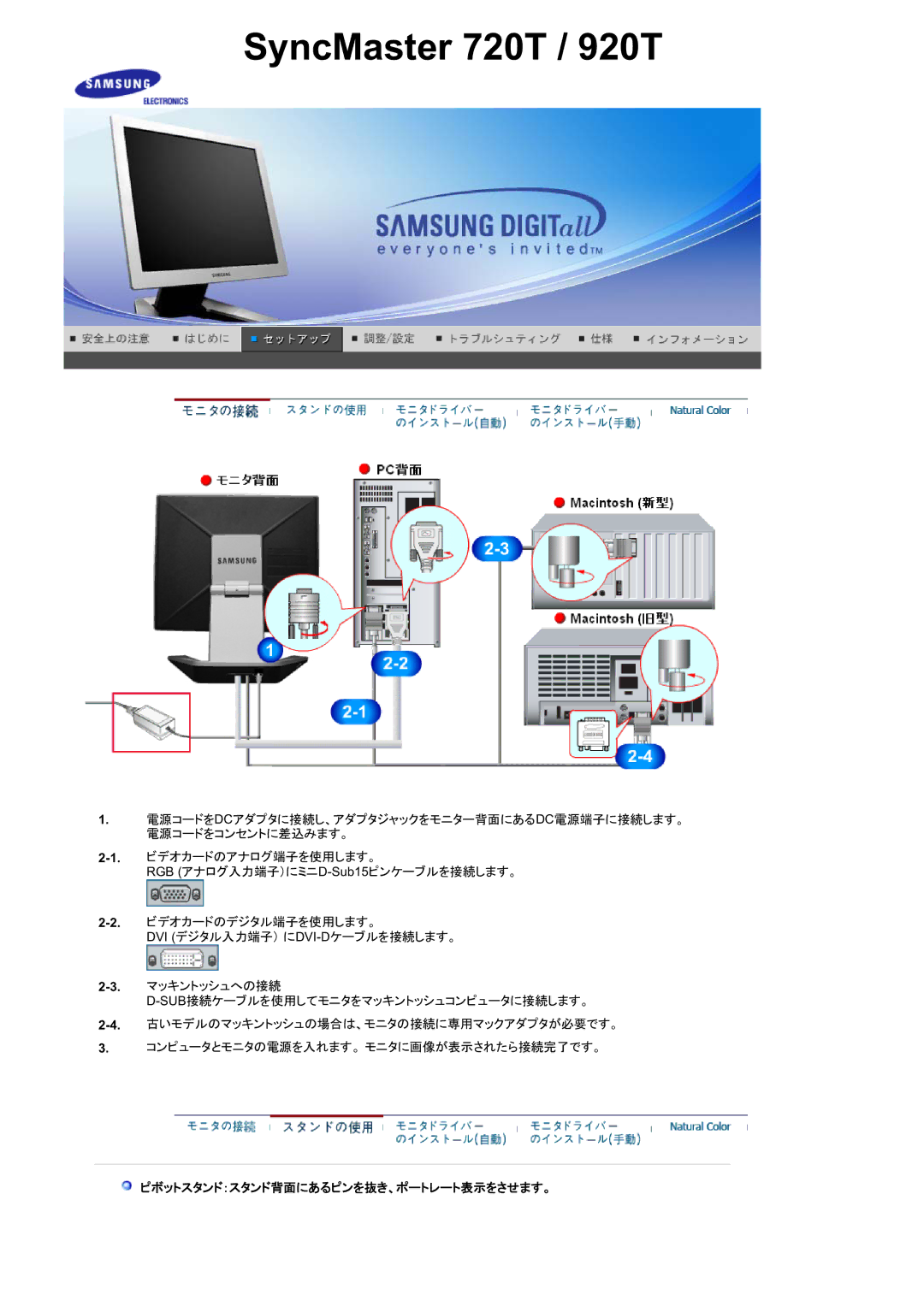 Samsung RL17ASUS/XSJ manual 䉮䊷䊄䉕䉮䊮䉶䊮䊃䈮 䉁䈜䇯 