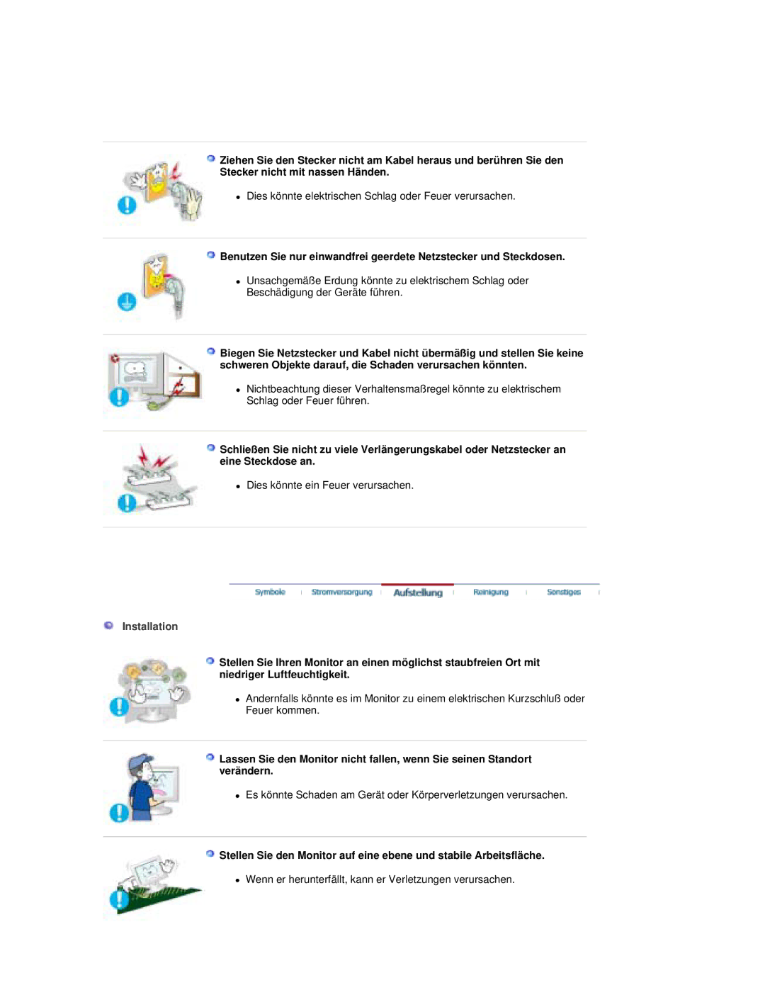 Samsung RL19PSQSQ/EDC, RL17PSUSQ/EDC, RL19PSUSQ/EDC, RL17PSQSQ/EDC manual Installation 