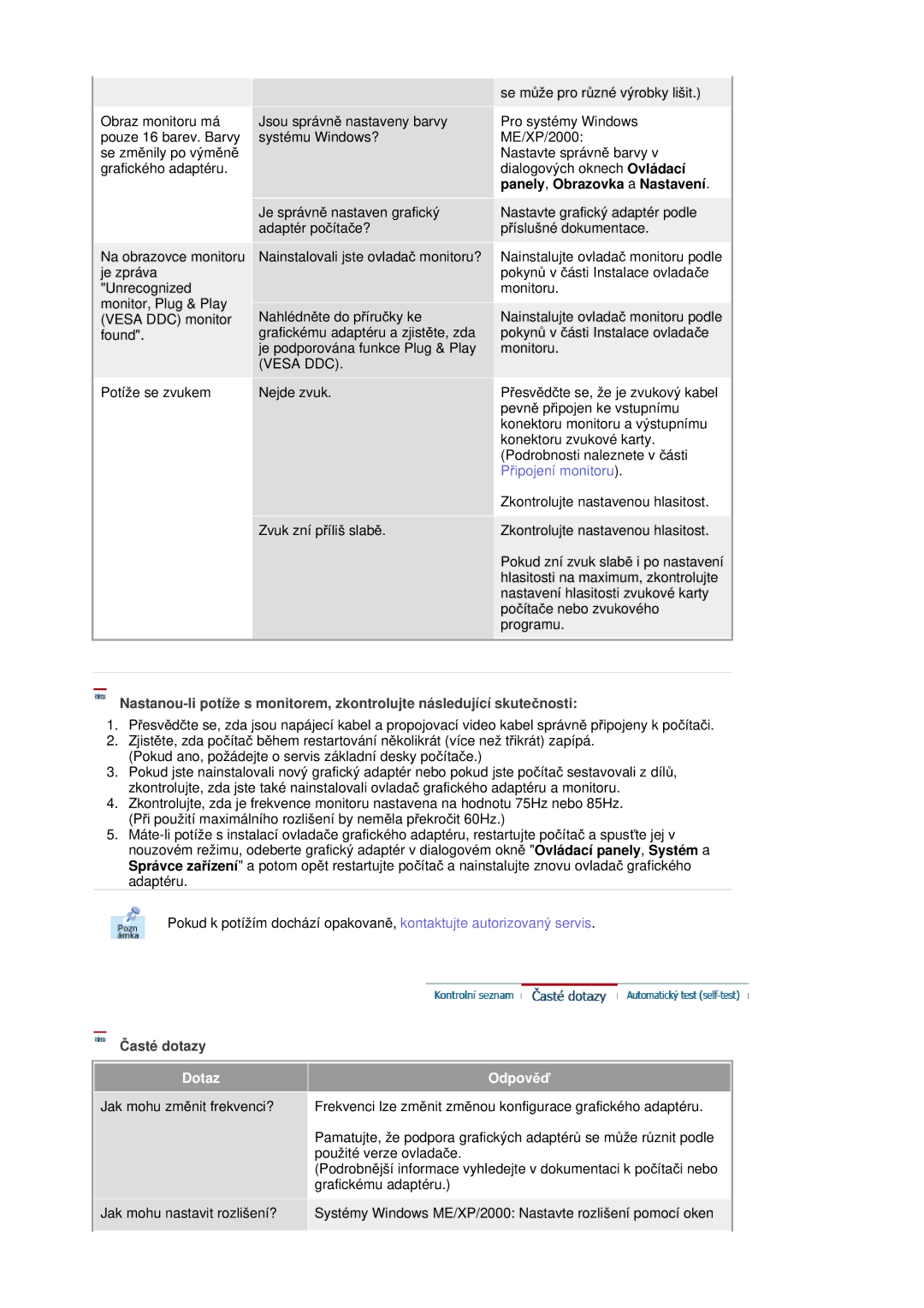 Samsung RL19PSQSQ/EDC, RL19PSUSQ/EDC, RL17ASQS/EDC manual Jak mohu zmČnit frekvenci? 