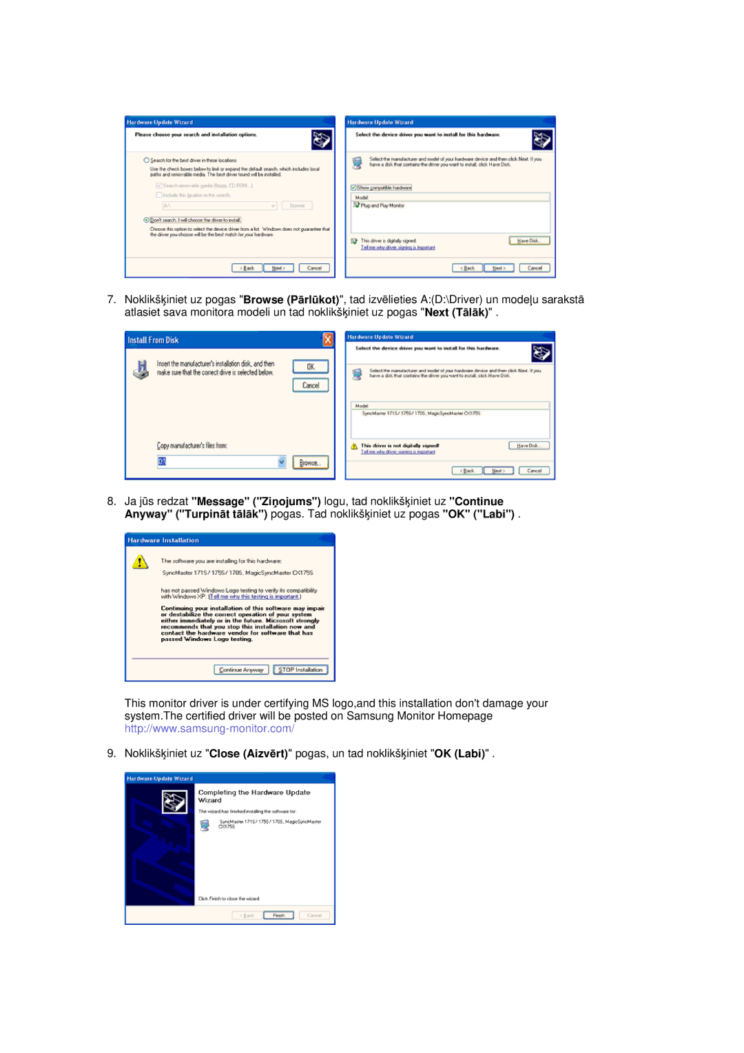 Samsung RL19PSUSQ/EDC, RL17ASQS/EDC, RL19PSQSQ/EDC manual 