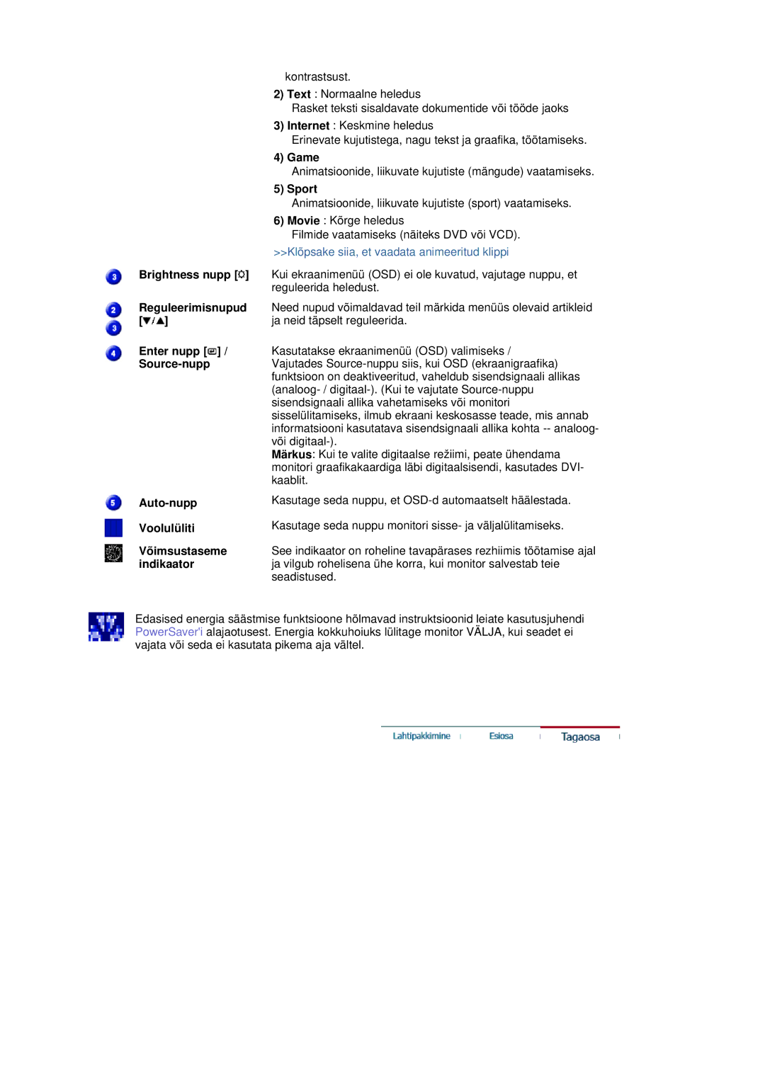 Samsung RL19PSUSQ/EDC, RL17ASQS/EDC, RL19PSQSQ/EDC manual Game 