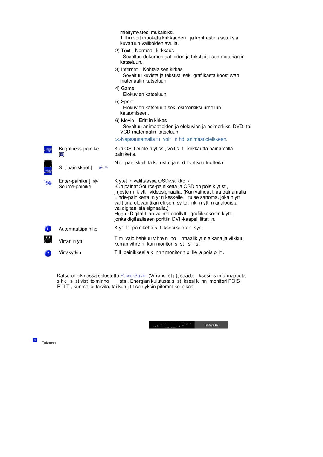 Samsung RL17ASUS/EDC, RL19PSUSQ/EDC, RL17ASQS/EDC manual Game 