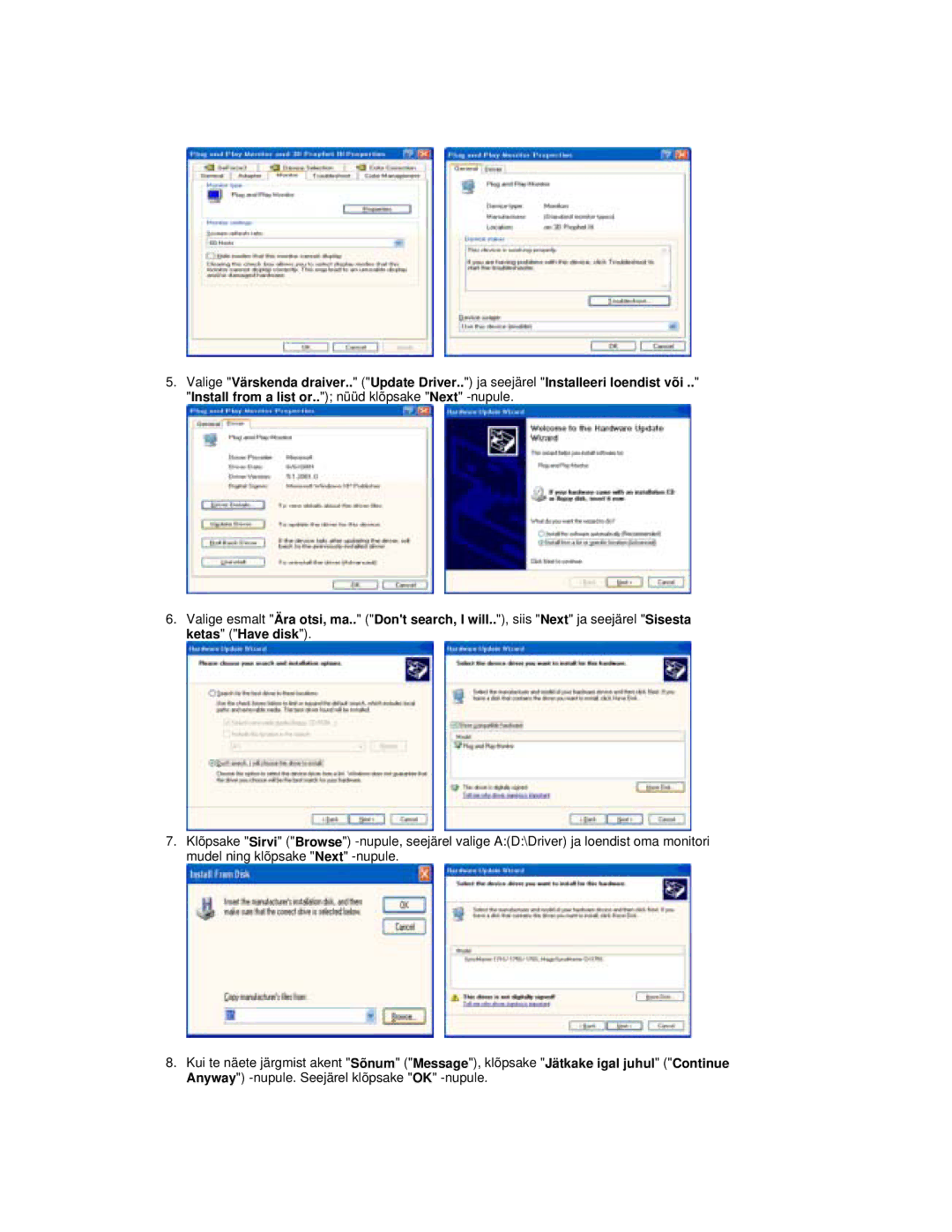 Samsung RL17PSQSQ/EDC, RL19PSUSQ/EDC, RL17ESQSB/EDC, RL19PSQSQ/EDC, RL17ESUSB/EDC manual 