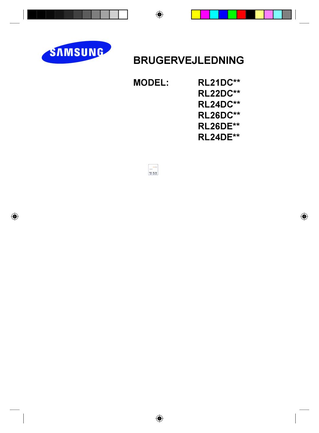 Samsung RL24DESW1/XEE manual 