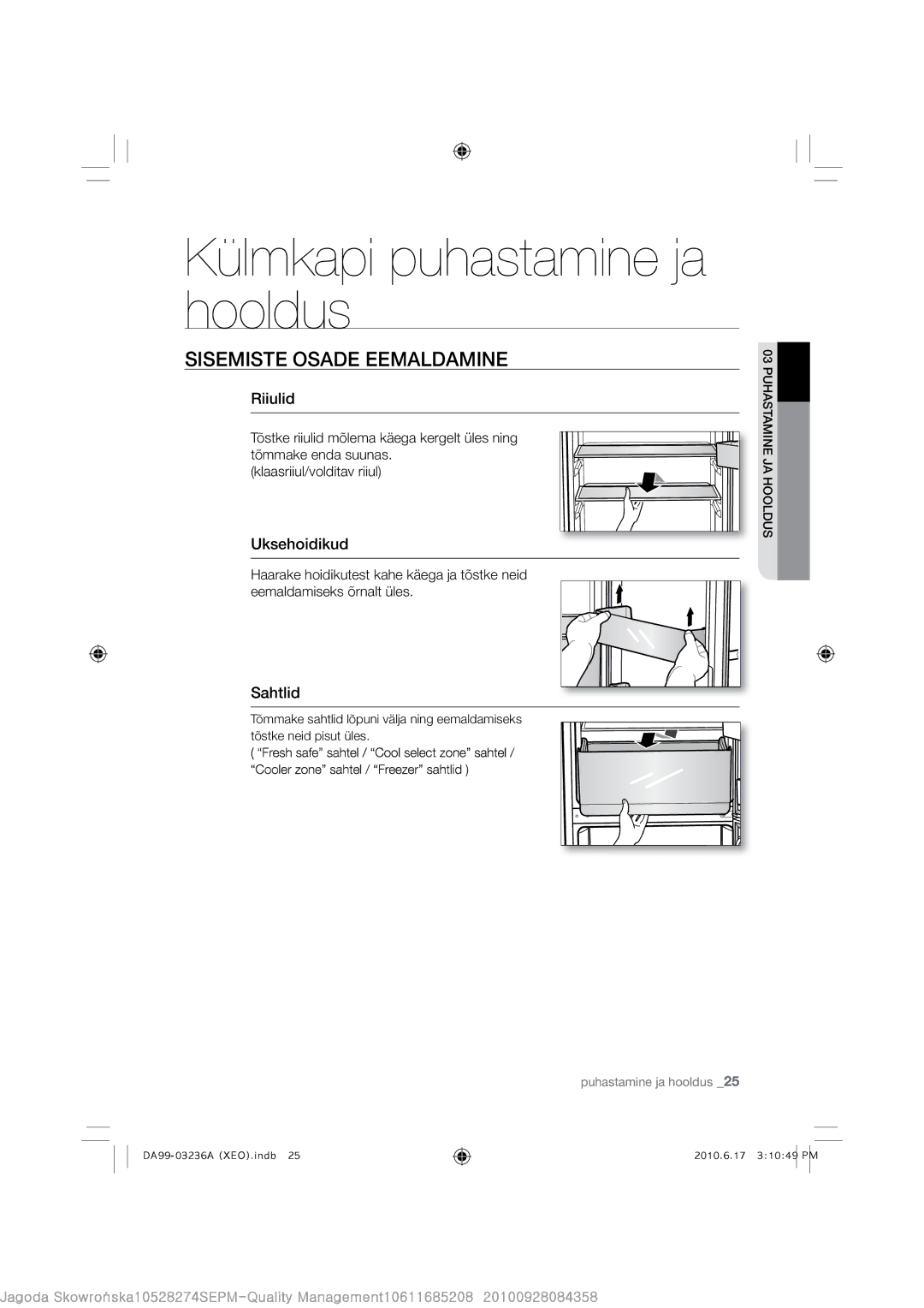 Samsung RL39TGCIH1/XEF, RL29THCSW1/XEO, RL23THCSW1/XEO, RL39THCSW1/XEO, RL39TGCSW1/XEF, RL43THCTS1/XEO, RL43THCSW1/XEO manual 