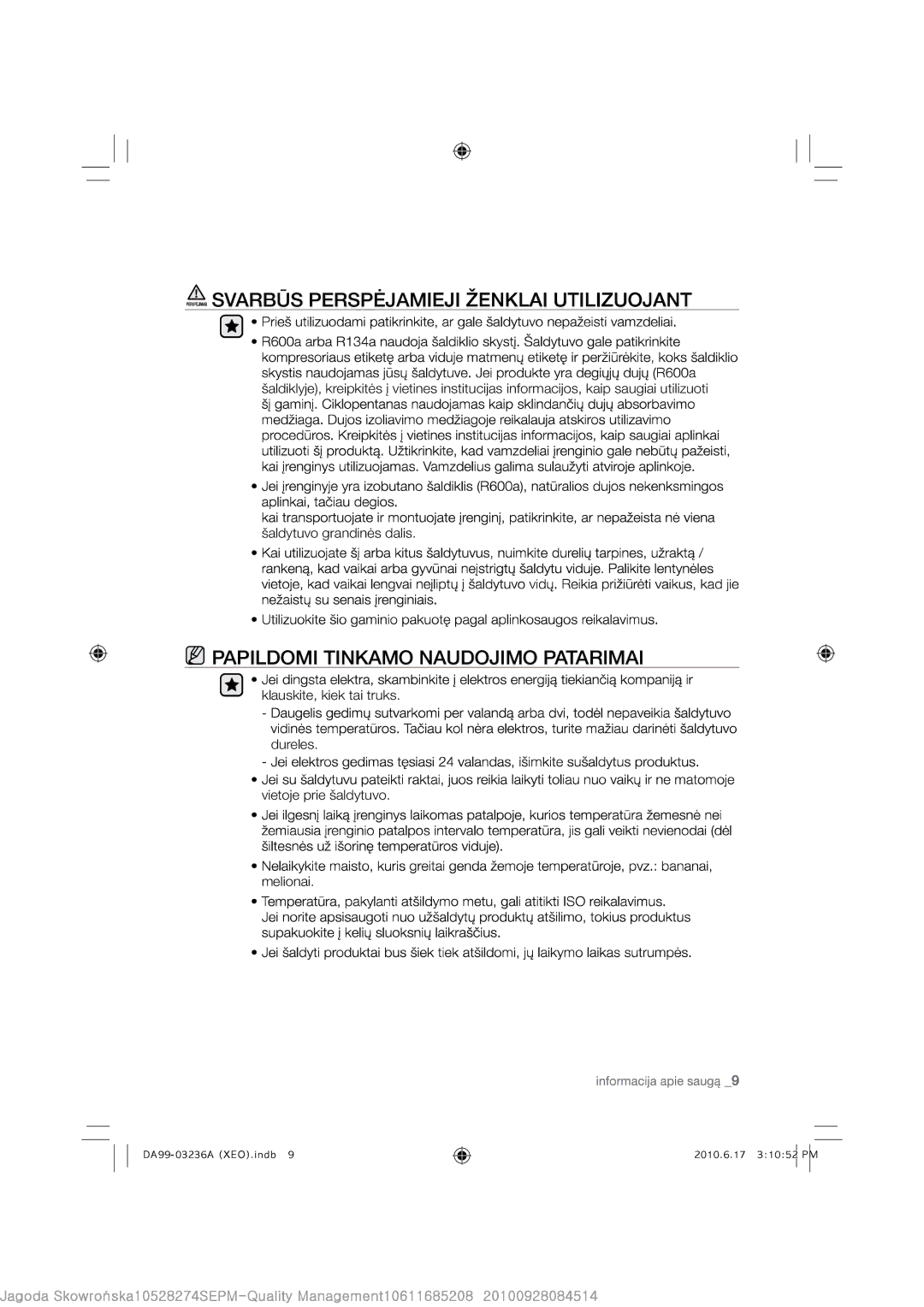 Samsung RL29THCMG1/XEF, RL29THCSW1/XEO, RL23THCSW1/XEO, RL39THCSW1/XEO, RL39TGCIH1/XEF, RL39TGCSW1/XEF, RL43THCTS1/XEO manual 2!% 