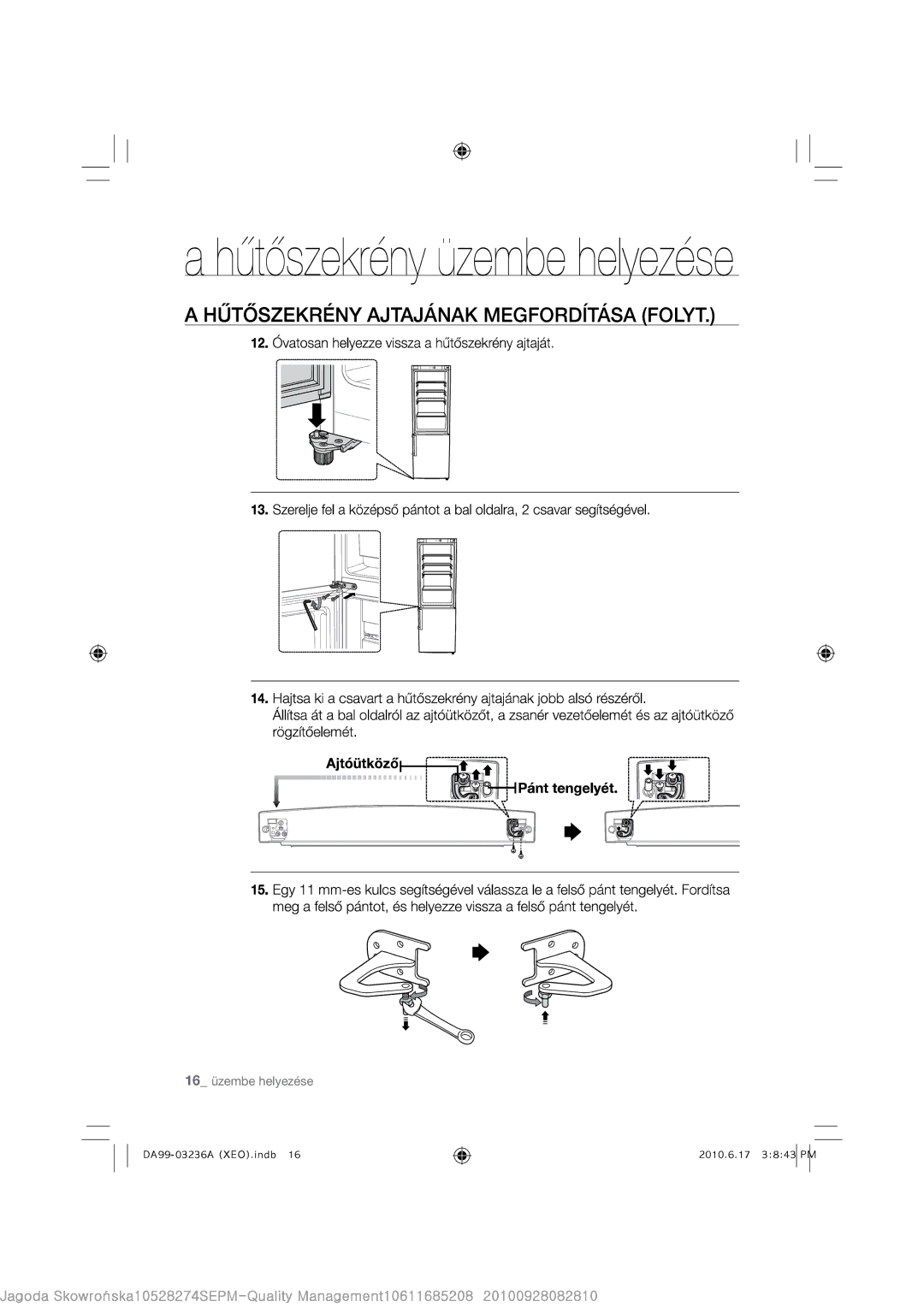 Samsung RL43THCTS1/EUR, RL29THCSW1/XEO, RL29THCTS1/XEG, RL23THCTS1/XEG, RL23THCSW1/XEO, RL23THCTS1/XES manual 10! 4-.+5 