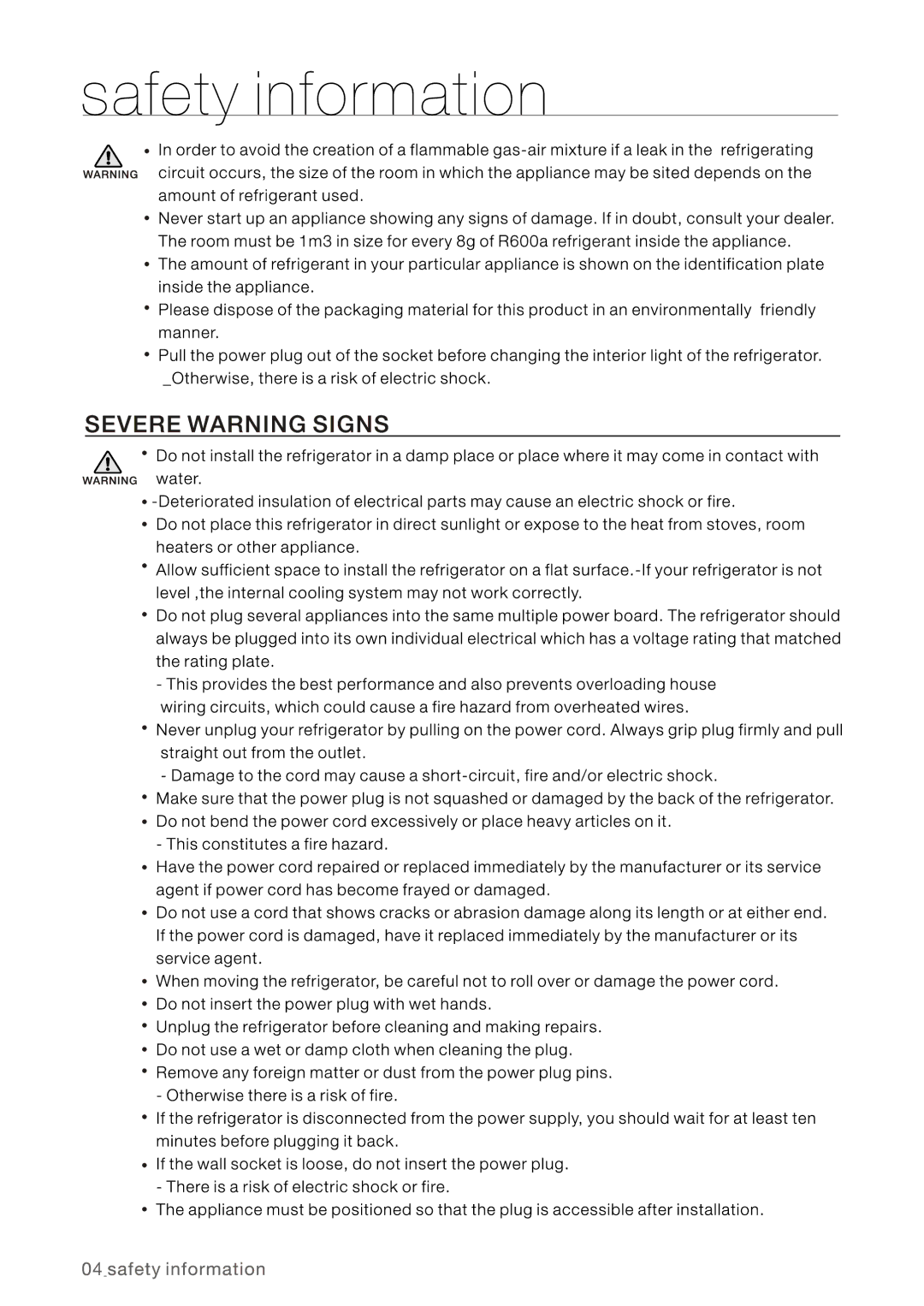 Samsung RL34HGPS1/XEG manual 