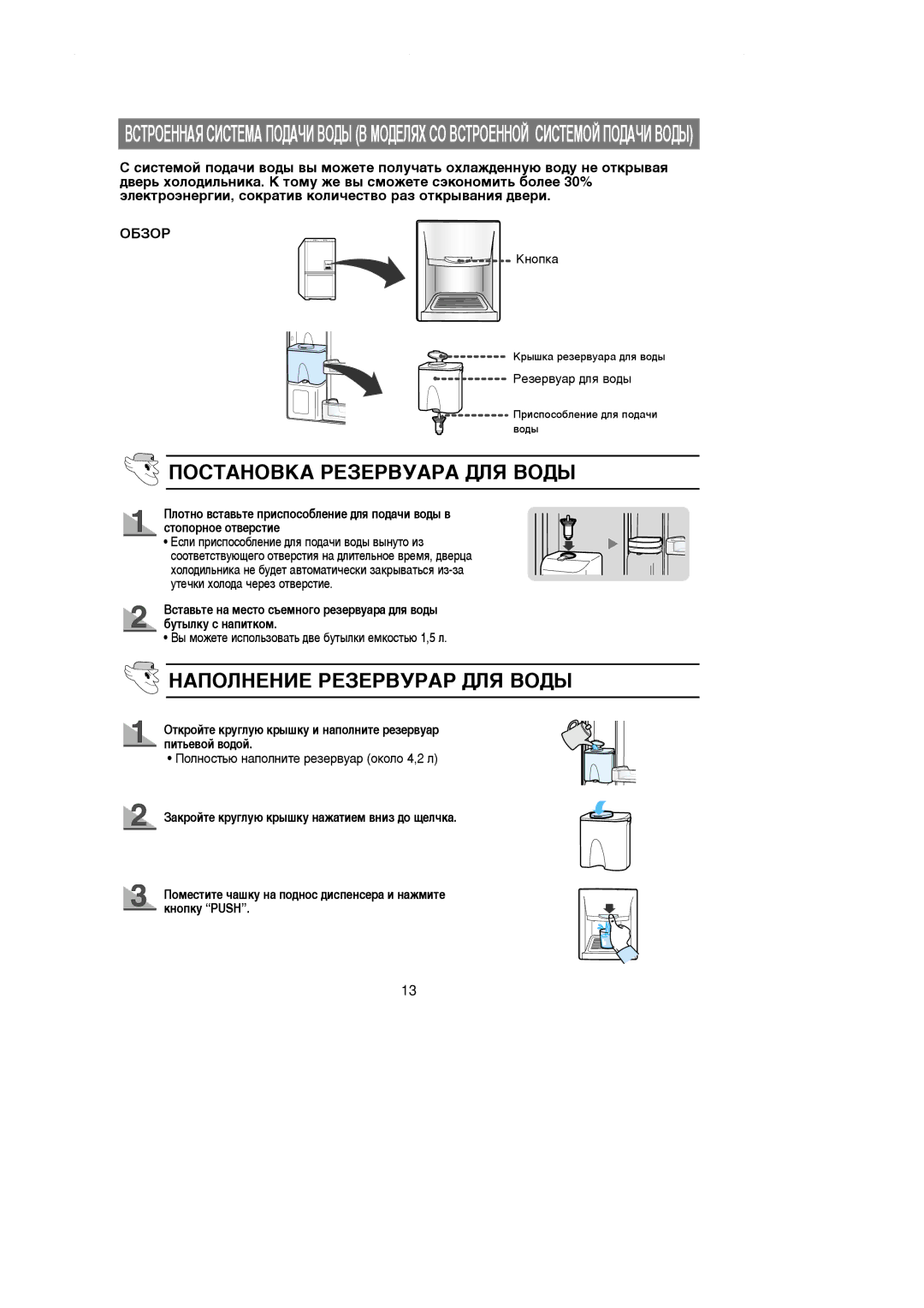 Samsung RL36EBSW1/BWT, RL36EBSW1/XEE ÈéëíÄçéÇäÄ êÖáÖêÇìÄêÄ Ñãü ÇéÑõ, ÇÄèéãçÖçàÖ êÖáÖêÇìêÄê Ñãü ÇéÑõ, Òúóôóìóâ Óú‚Âòúëâ 