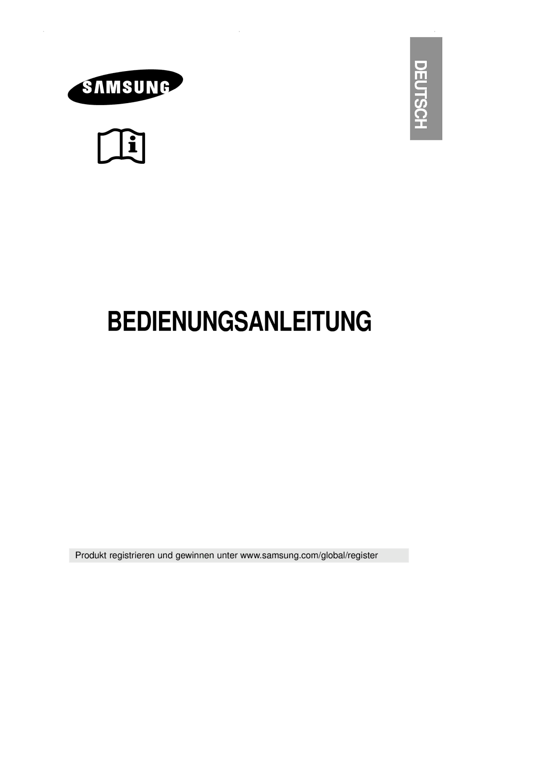 Samsung RL39WBSM1/XET, RL36EBSW1/XEG, RL39WBSM1/XEG manual Bedienungsanleitung, Deutsch 