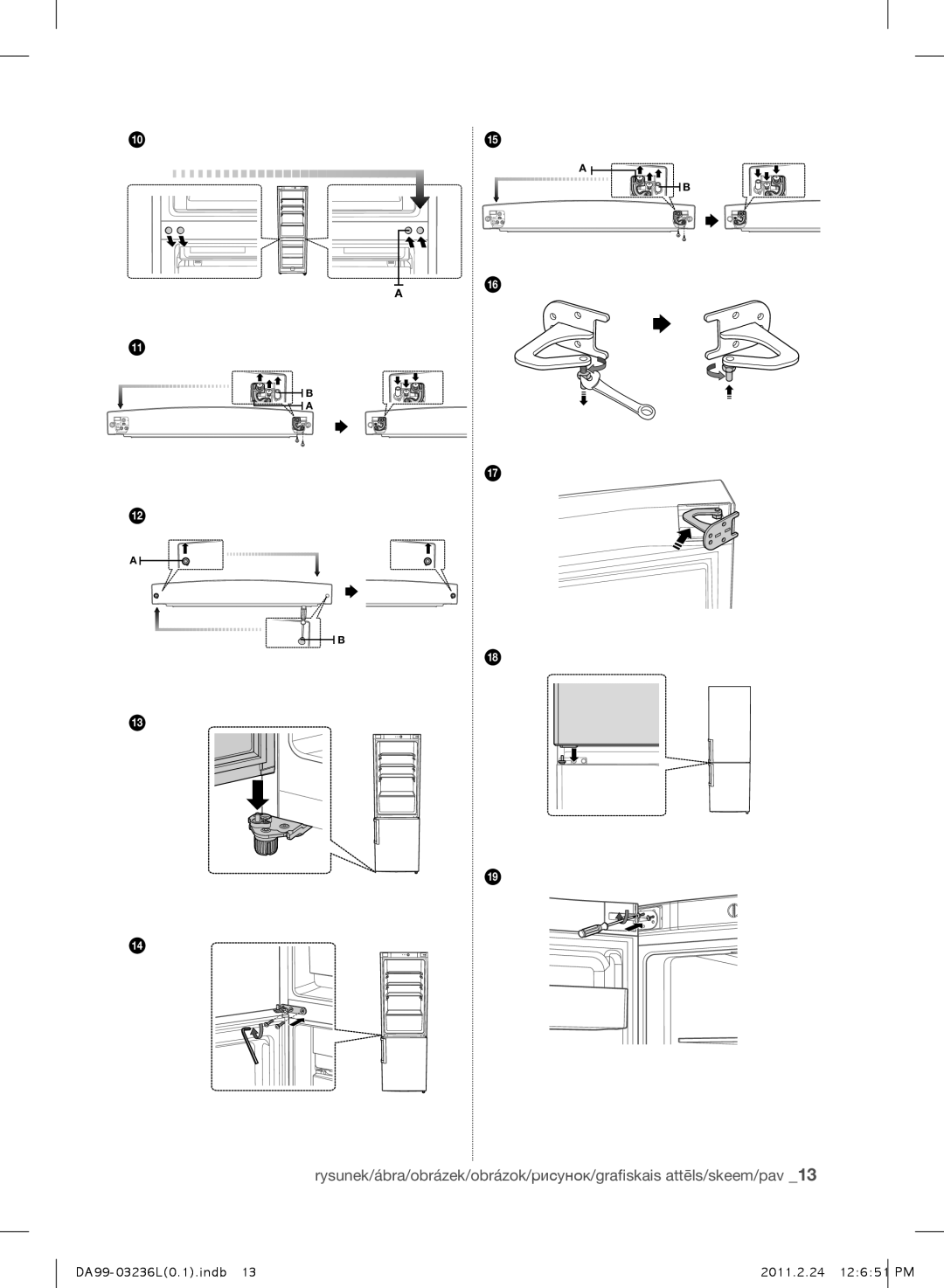 Samsung RL43TJCTS1/XEO, RL39TJCSW1/XEO, RL43TJCSW1/XEO, RL39TJCTS1/XEO manual DA99-03236L0.1.indb 2011.2.24 