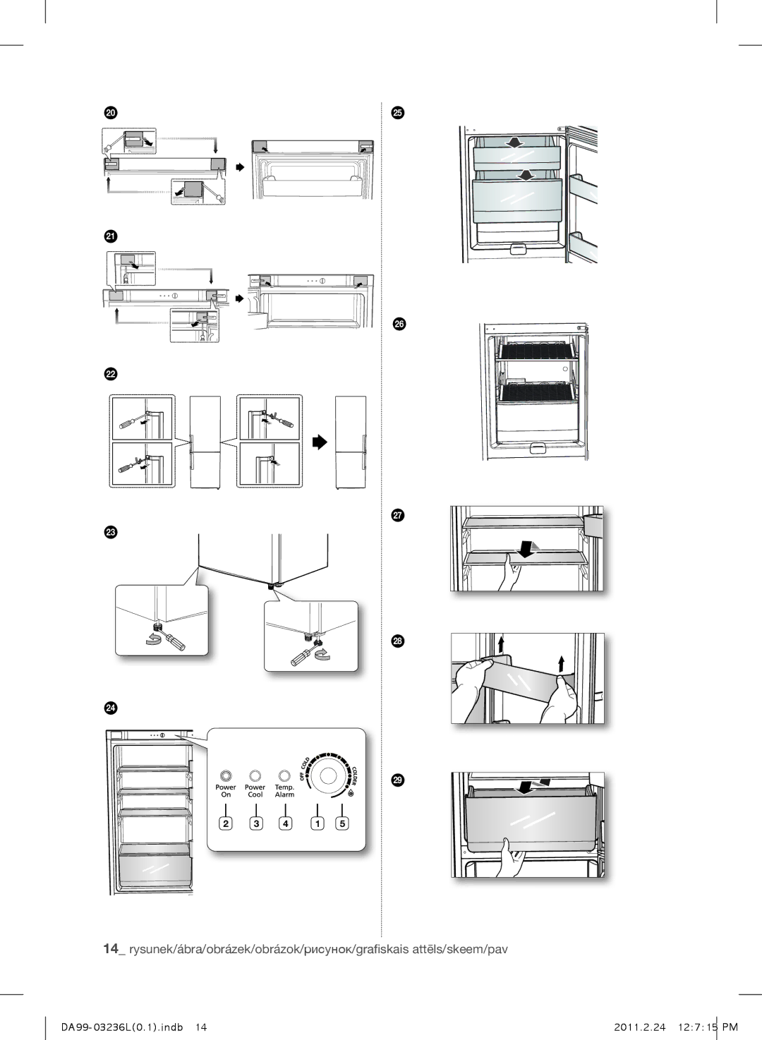 Samsung RL43TJCSW1/XEO, RL39TJCSW1/XEO, RL43TJCTS1/XEO, RL39TJCTS1/XEO manual 4 1 