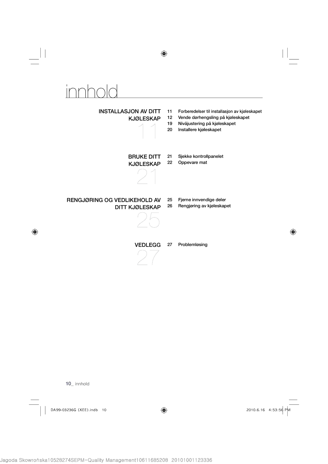 Samsung RL39TGCIH1/XEF, RL39TRCSW1/XEF, RL39TGCSW1/XEF manual 011 