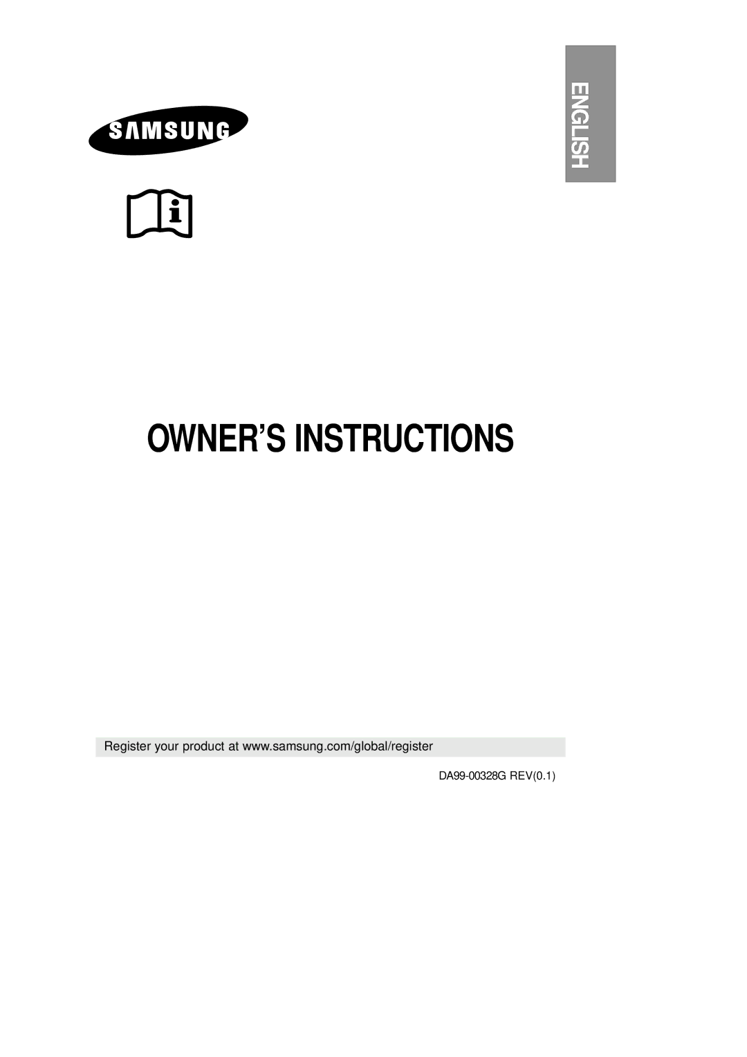 Samsung RL36SBSW1/XEH, RL39WBSM1/XEG, RL39SBSW1/XES, RL36SBSW1/XES, RL36SBSW1/BUL manual OWNER’S Instructions, English 