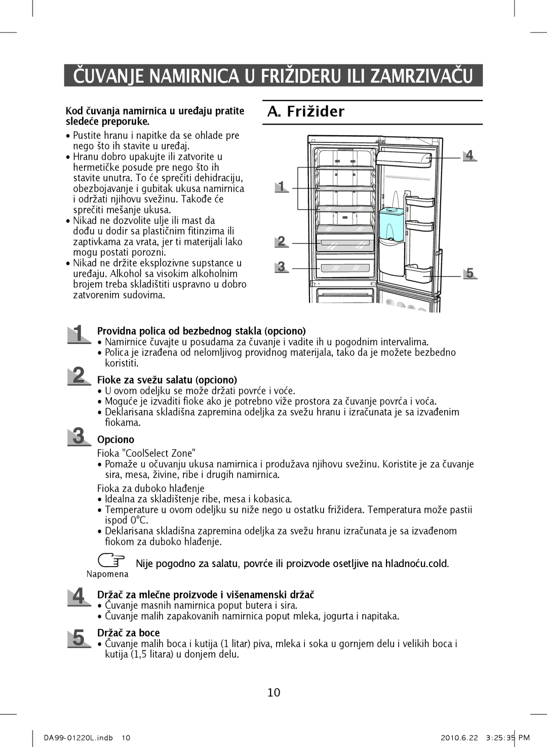 Samsung RL41WCPS1/BUL, RL41WCSW1/ELA, RL41WCPS1/ELA, RL41WCSW1/BUL, RL38SBPS1/BUL, RL41ECPS1/BUL, RL38ECPS1/BUL manual Frižider 