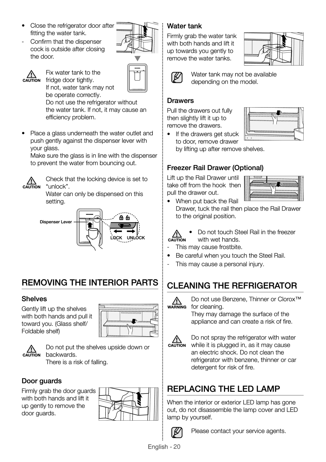 Samsung RL4353FBASL/EF manual 