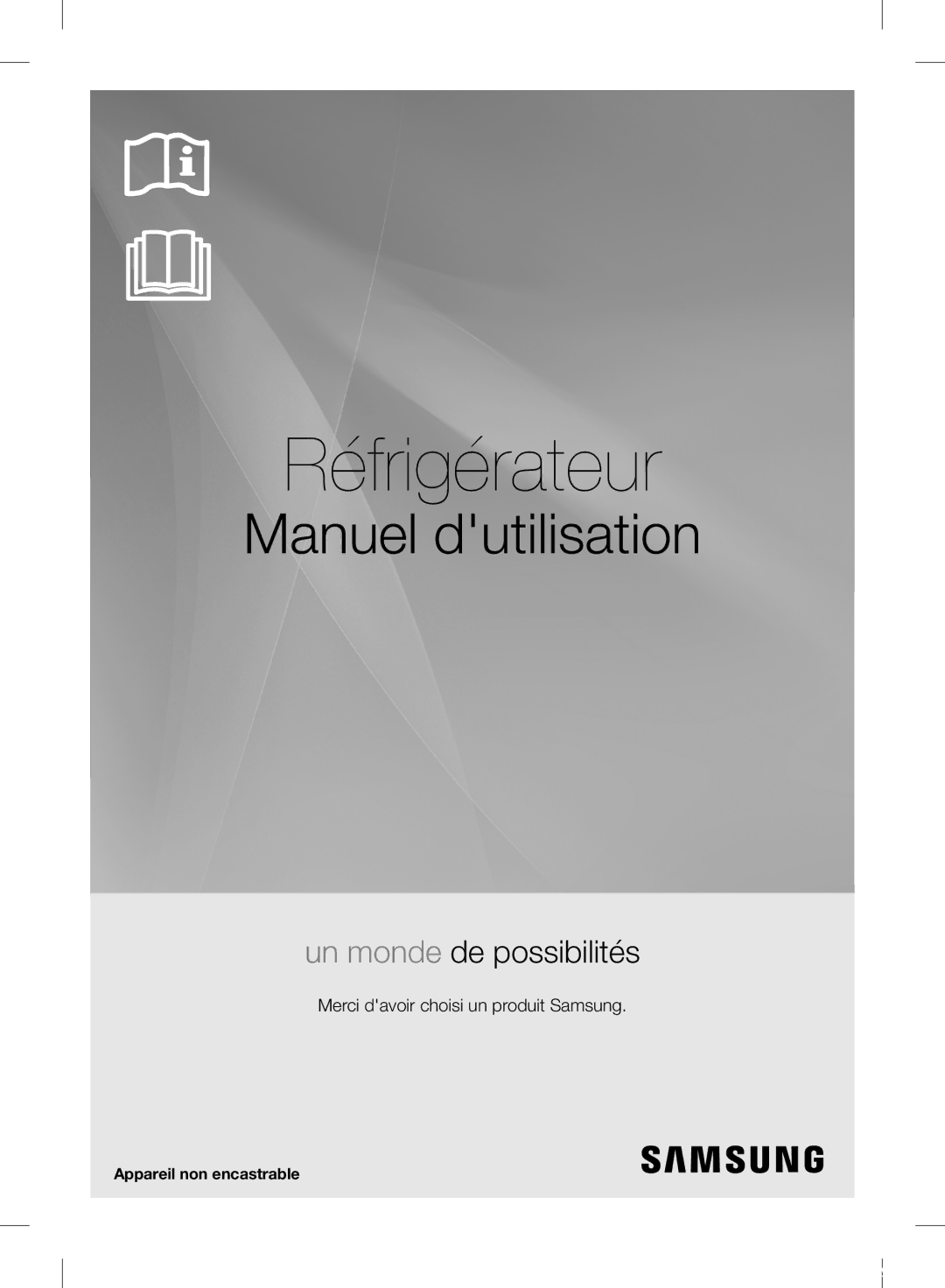 Samsung RL4353FBASL/EF manual Réfrigérateur 