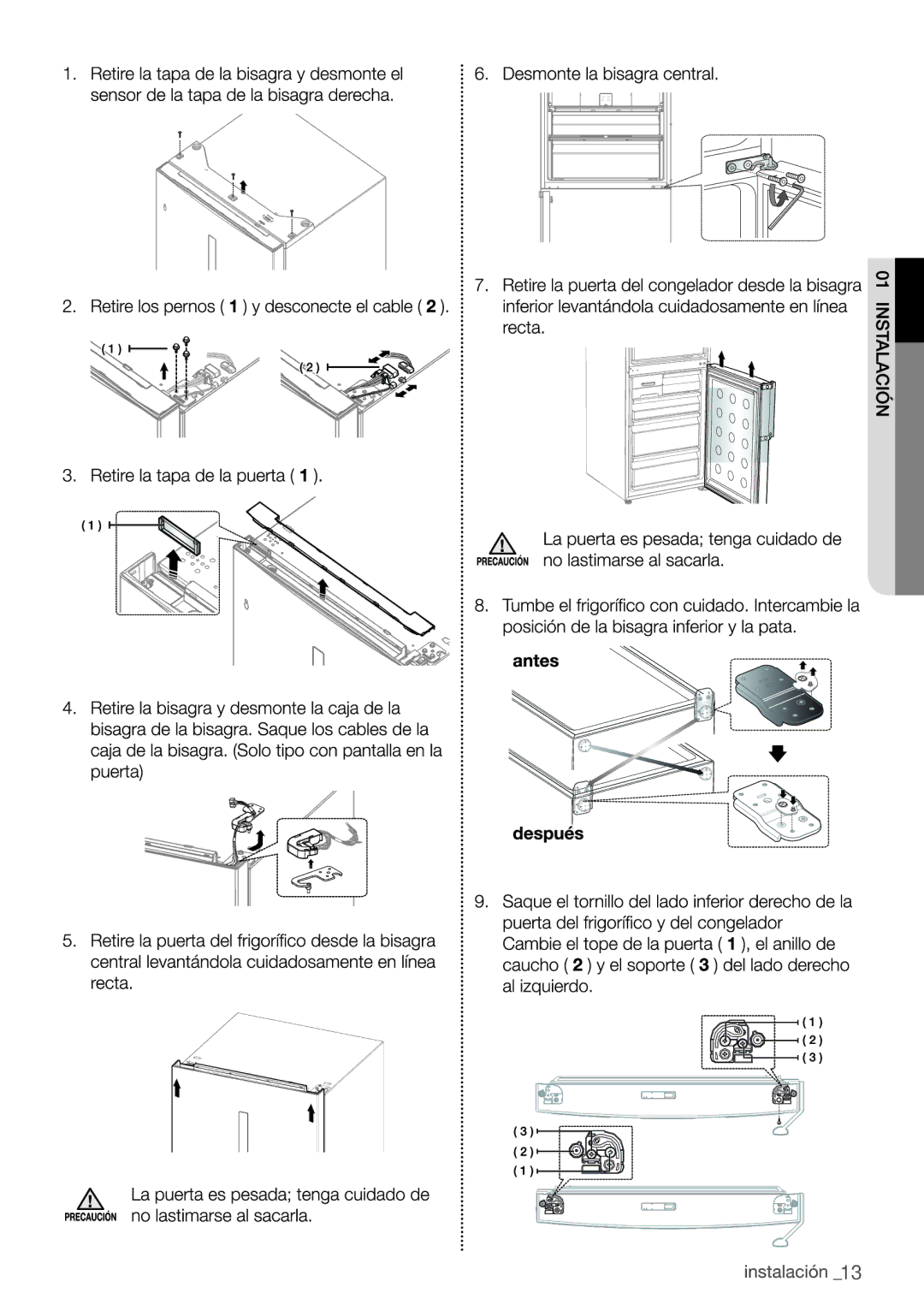 Samsung RL4352LBASP/EF, RL4363FBASL/EF, RL4352LBAWW/EF, RL4352FBASL/EF manual 