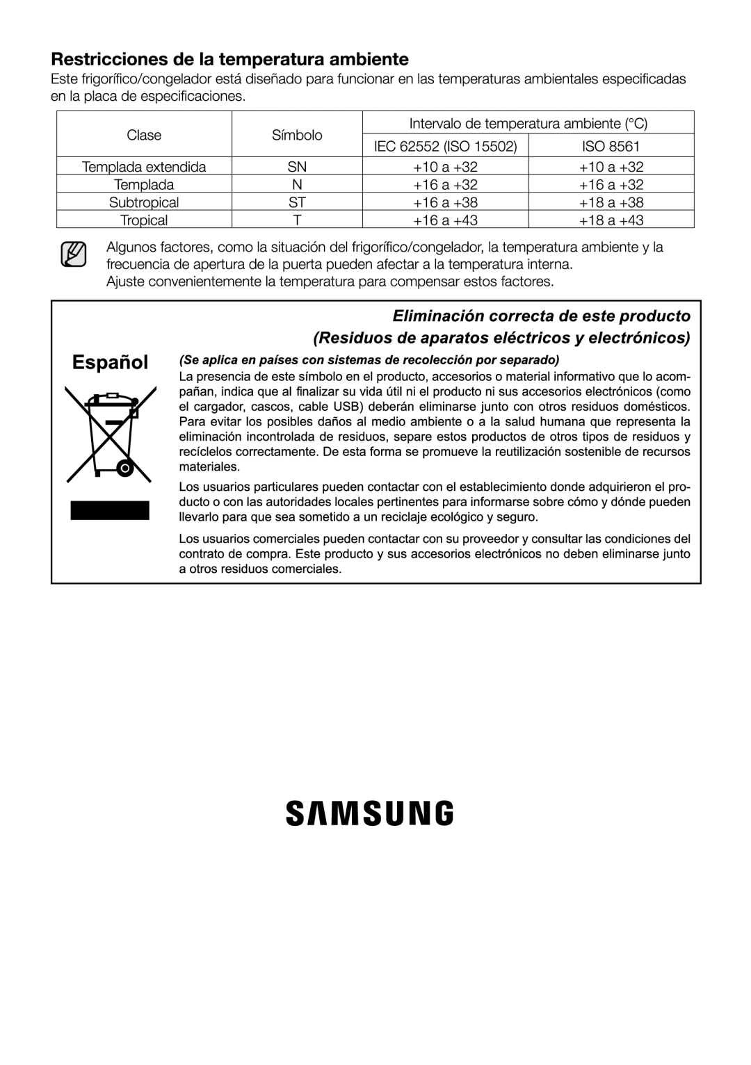 Samsung RL4363FBASL/EF, RL4352LBASP/EF, RL4352LBAWW/EF, RL4352FBASL/EF manual 