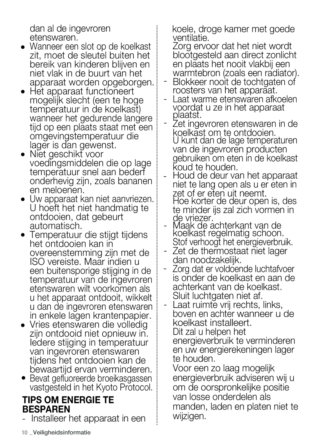 Samsung RL4352LBAWW/EF, RL4363FBASL/EF, RL4352LBASP/EF, RL4352FBASL/EF manual Tips OM Energie TE Besparen 