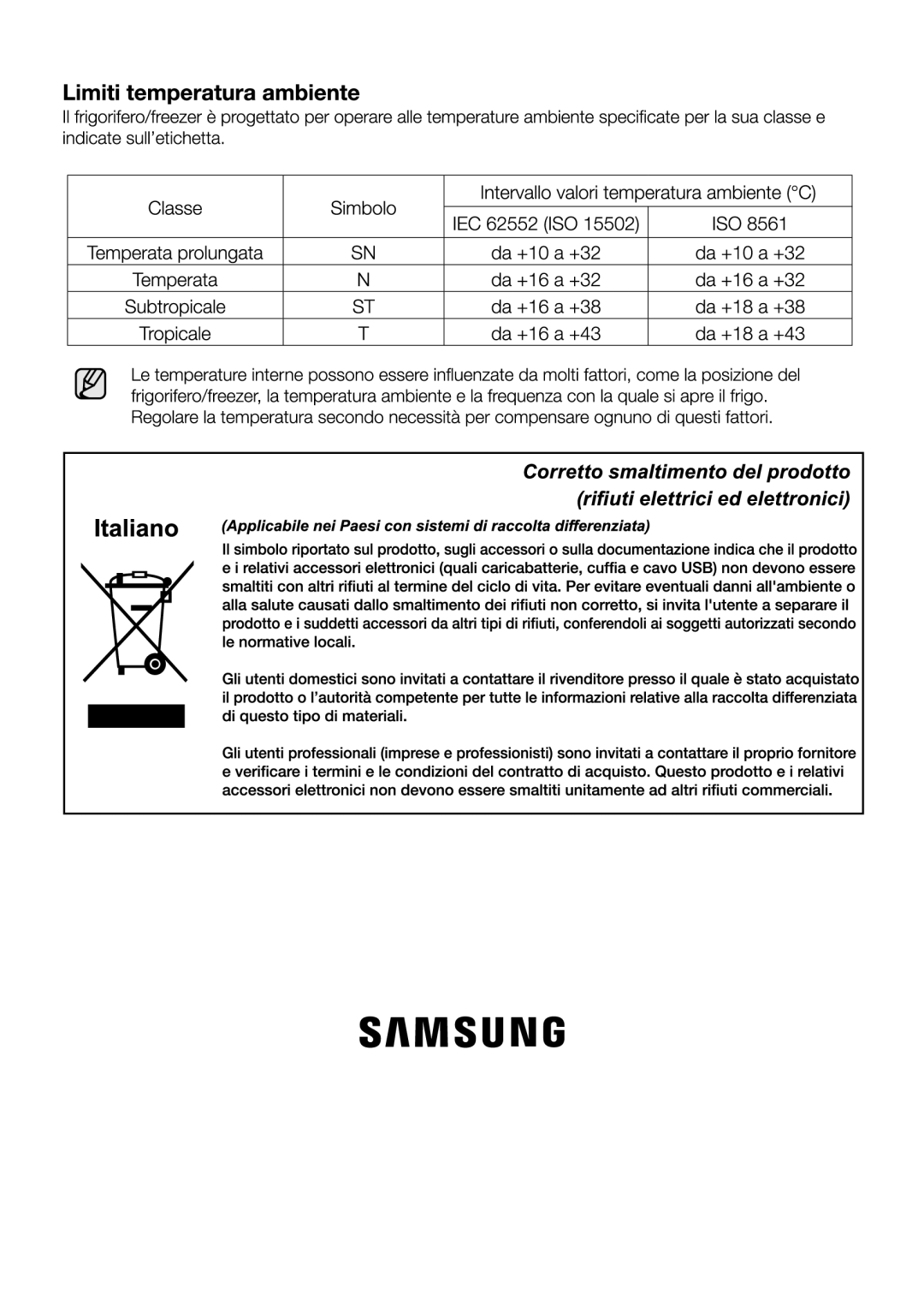 Samsung RL4352LBAWW/EF, RL4363FBASL/EF, RL4352LBASP/EF, RL4352FBASL/EF manual 