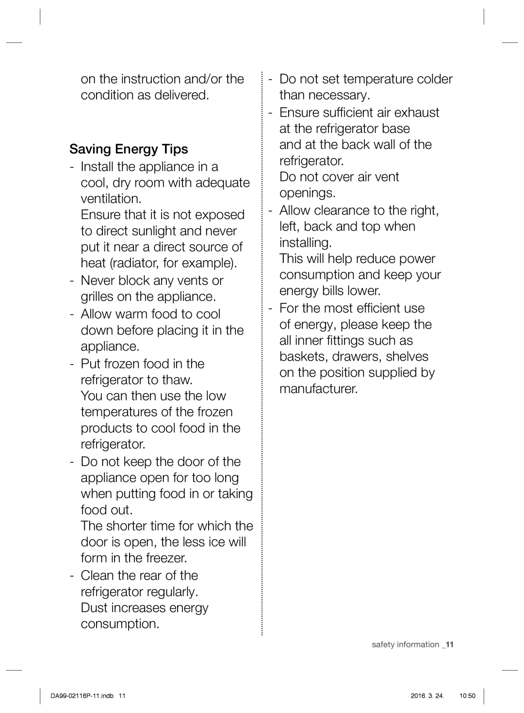 Samsung RL55VTEBG1/XEF, RL55VJBIH1/XEO, RL55VTE1L1/XEO, RL55VJBIH1/XEF, RL52VEBTS1/XEF, RL55VTEBG1/EUR manual Safety information 