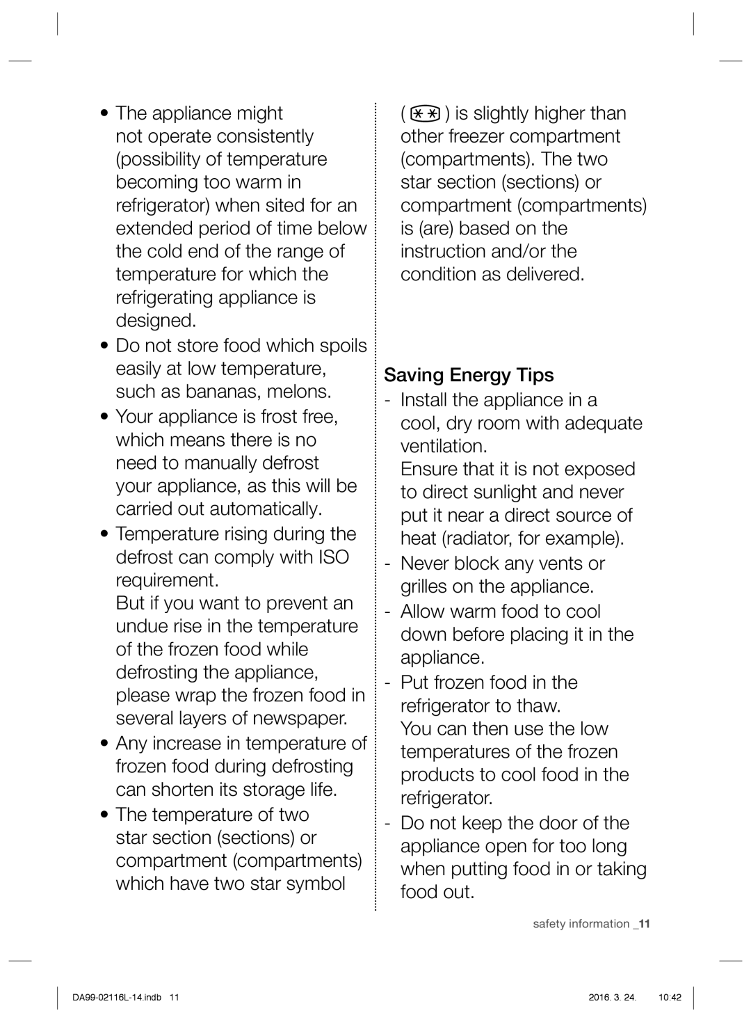 Samsung RL55VEBIH1/XES, RL55VJBIH1/XEO, RL55VTE1L1/XEO, RL55VJBIH1/XEF, RL55VTEBG1/EUR, RL55VTE1L1/EUR manual Safety information 