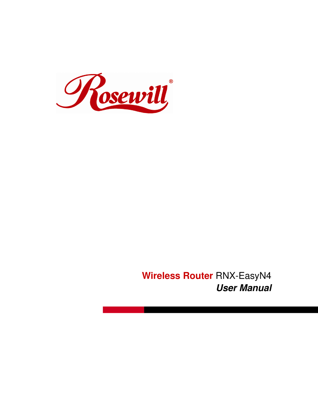 Samsung RNX-EASYN4 user manual Wireless Router RNX-EasyN4 