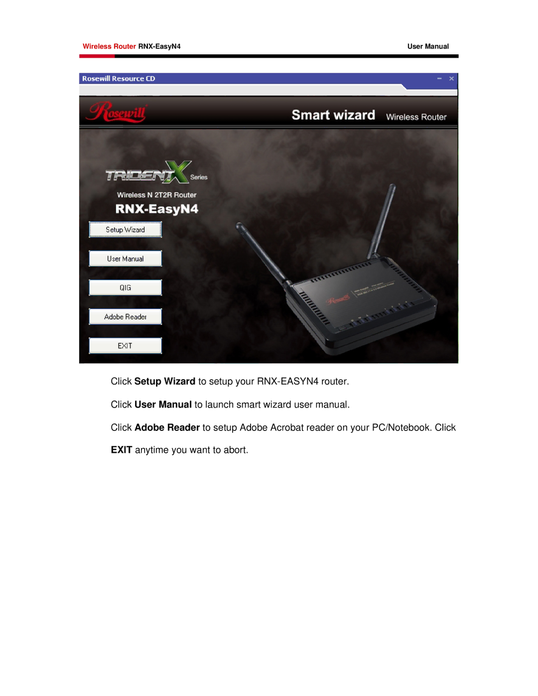 Samsung RNX-EASYN4 user manual Wireless Router RNX-EasyN4 