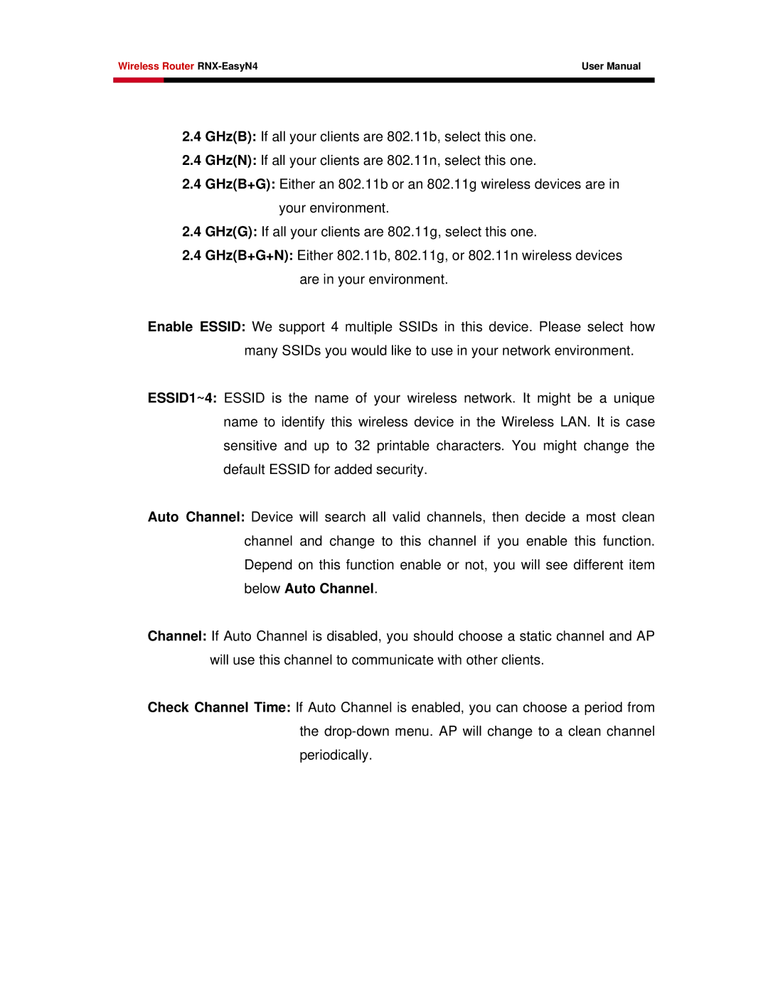 Samsung RNX-EASYN4 user manual Wireless Router RNX-EasyN4 