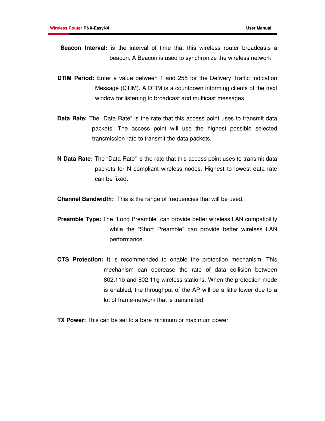 Samsung RNX-EASYN4 user manual Wireless Router RNX-EasyN4 