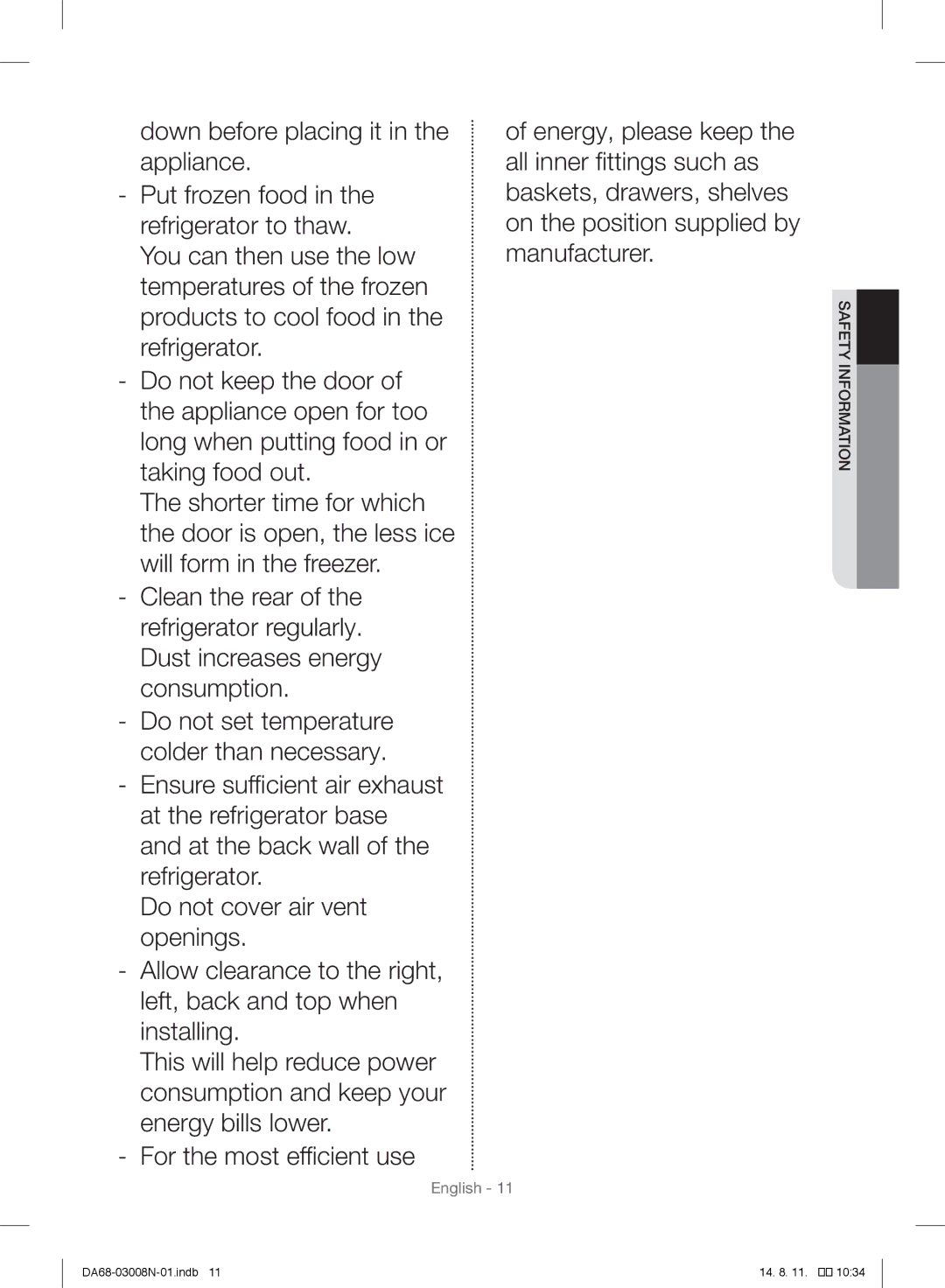 Samsung RR35H6110SP/ML manual English 