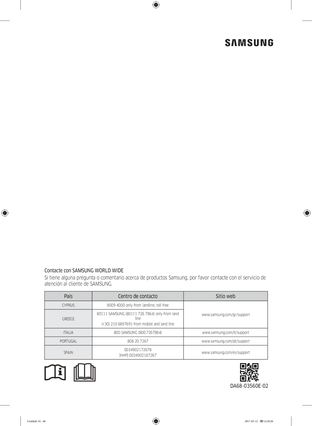 Samsung RR39M71407F/ML, RR39M7000SA/EF, RR39M7200SA/EF, RR39M7000WW/EF manual 8009 4000 only from landline, toll free 