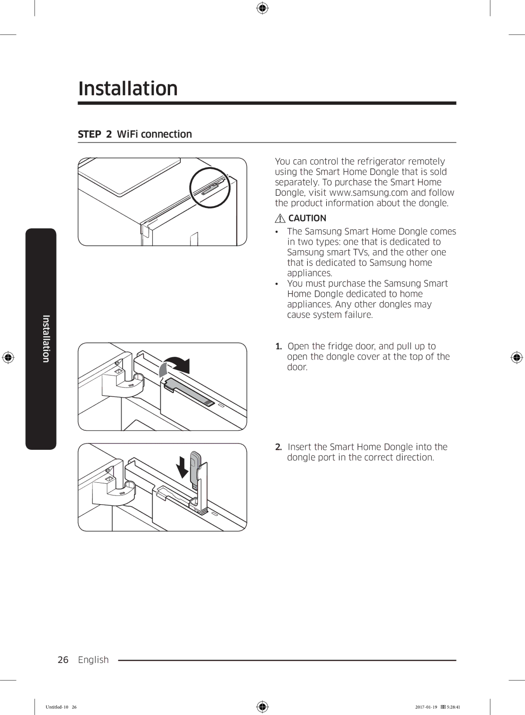 Samsung RR39M7130WW/EF, RR39M7130S9/EF manual WiFi connection 