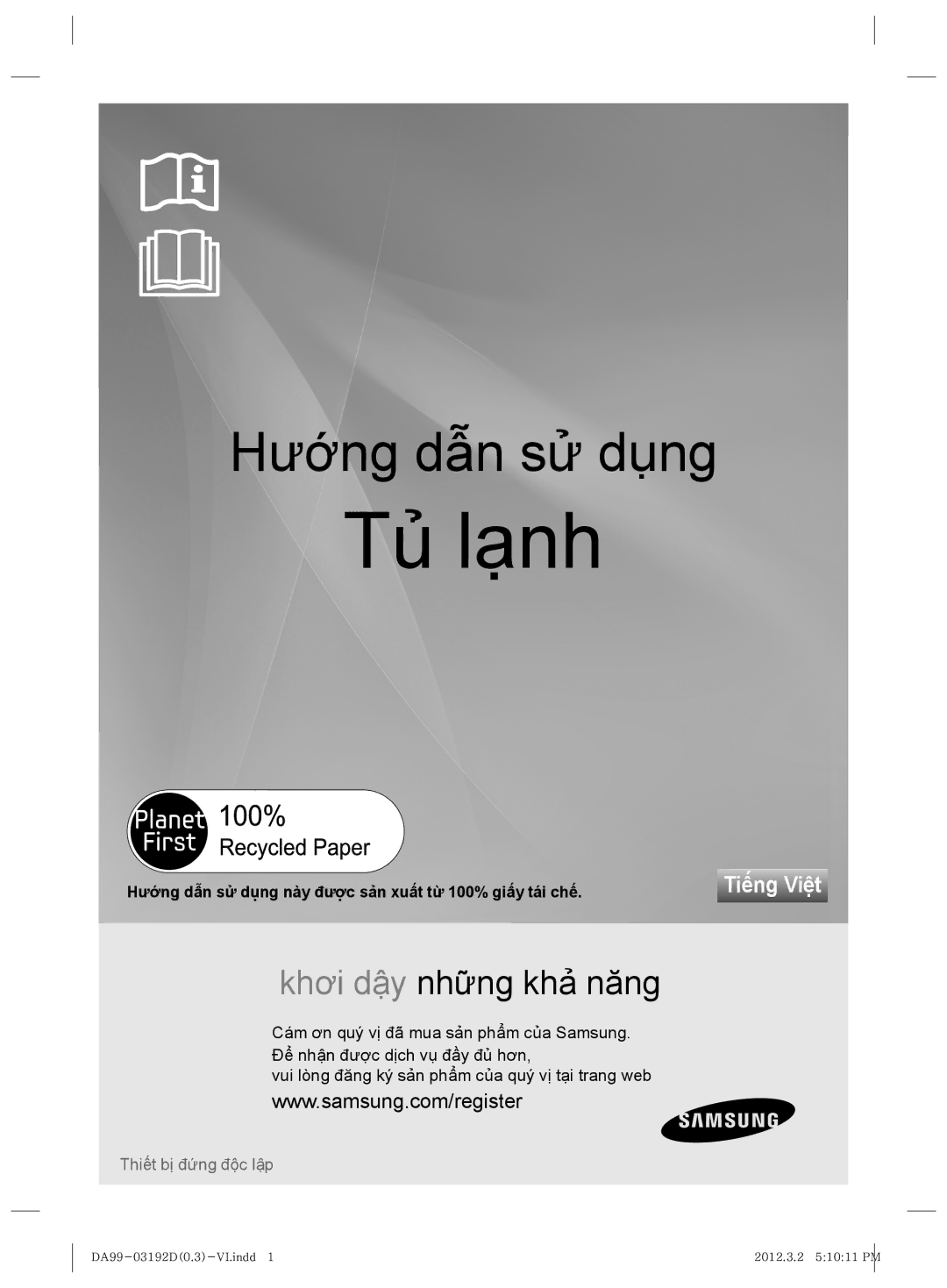 Samsung RS22HKNBP1/XSV manual Tủ lạnh 