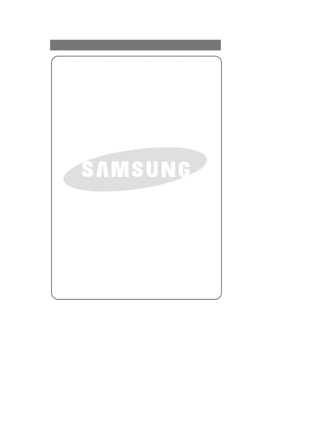 Samsung RS24KASW1/EUR, RS25FGNS1/EUR manual 