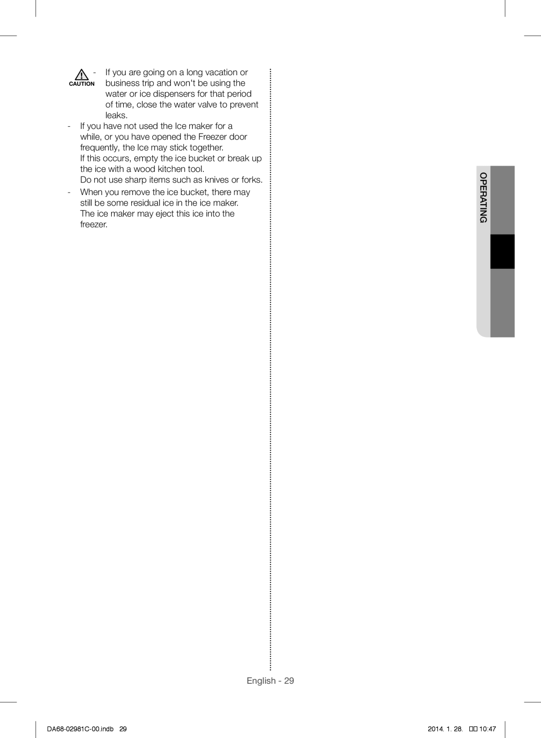 Samsung RS25H5223SL/ZA manual English 