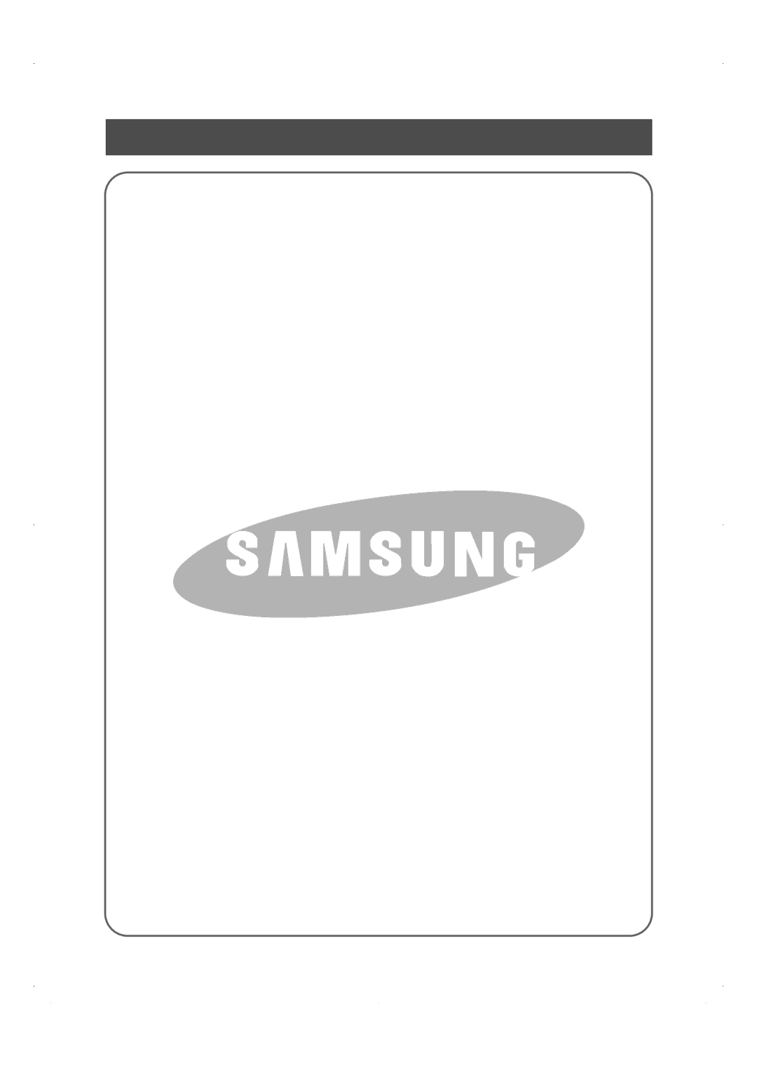 Samsung RS26WUNS installation instructions 