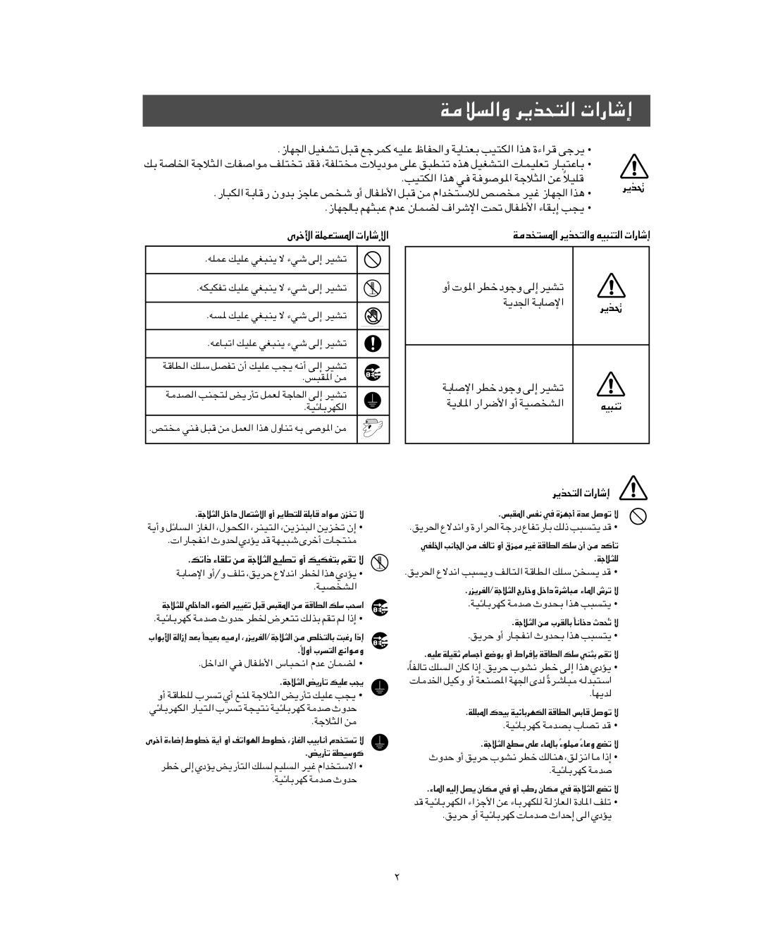 Samsung RS27KLMR1/ZBD manual ÆUN« qOGAð q³ LłdL, PÐ W U« Włö « UH «u nK² ð bI ¨WHK² ¹œu, √ u*«dDšœułËv ≈dOAð ¹b« WÐU ù« 