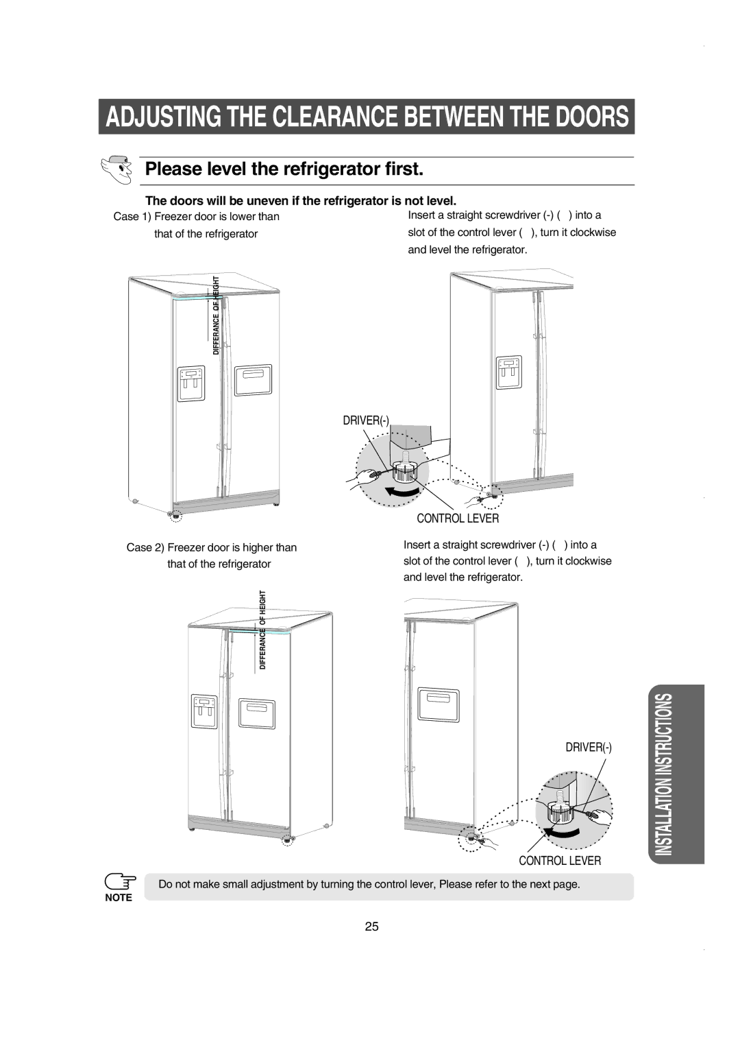 Samsung RS60FJSM1/BUL manual ➀ Driver 