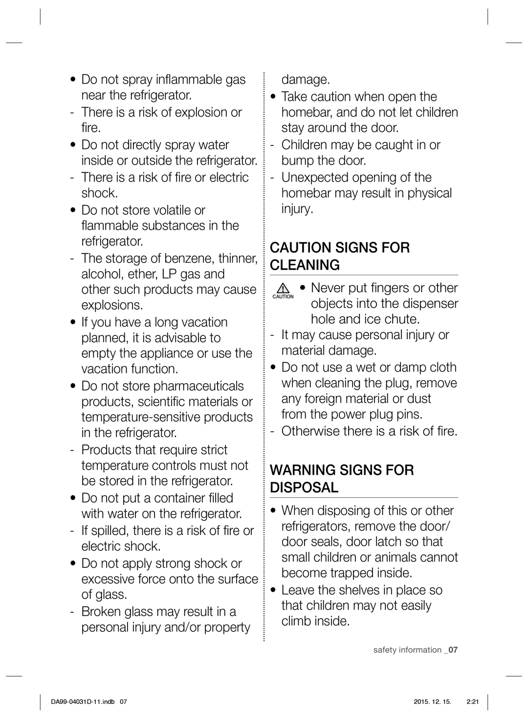 Samsung RS61781GDSR/EO manual Cleaning 